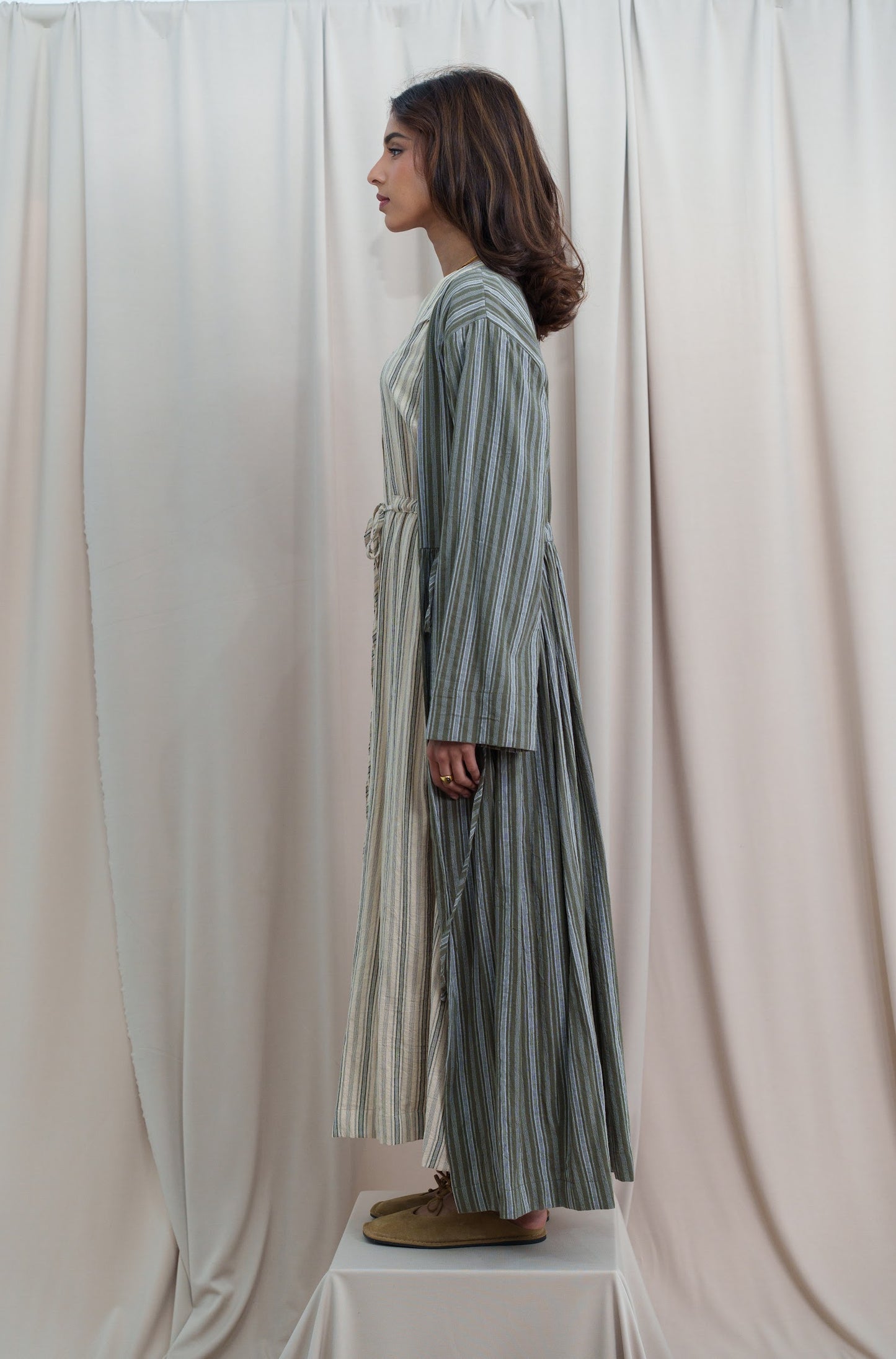 Striped Kaftan Set