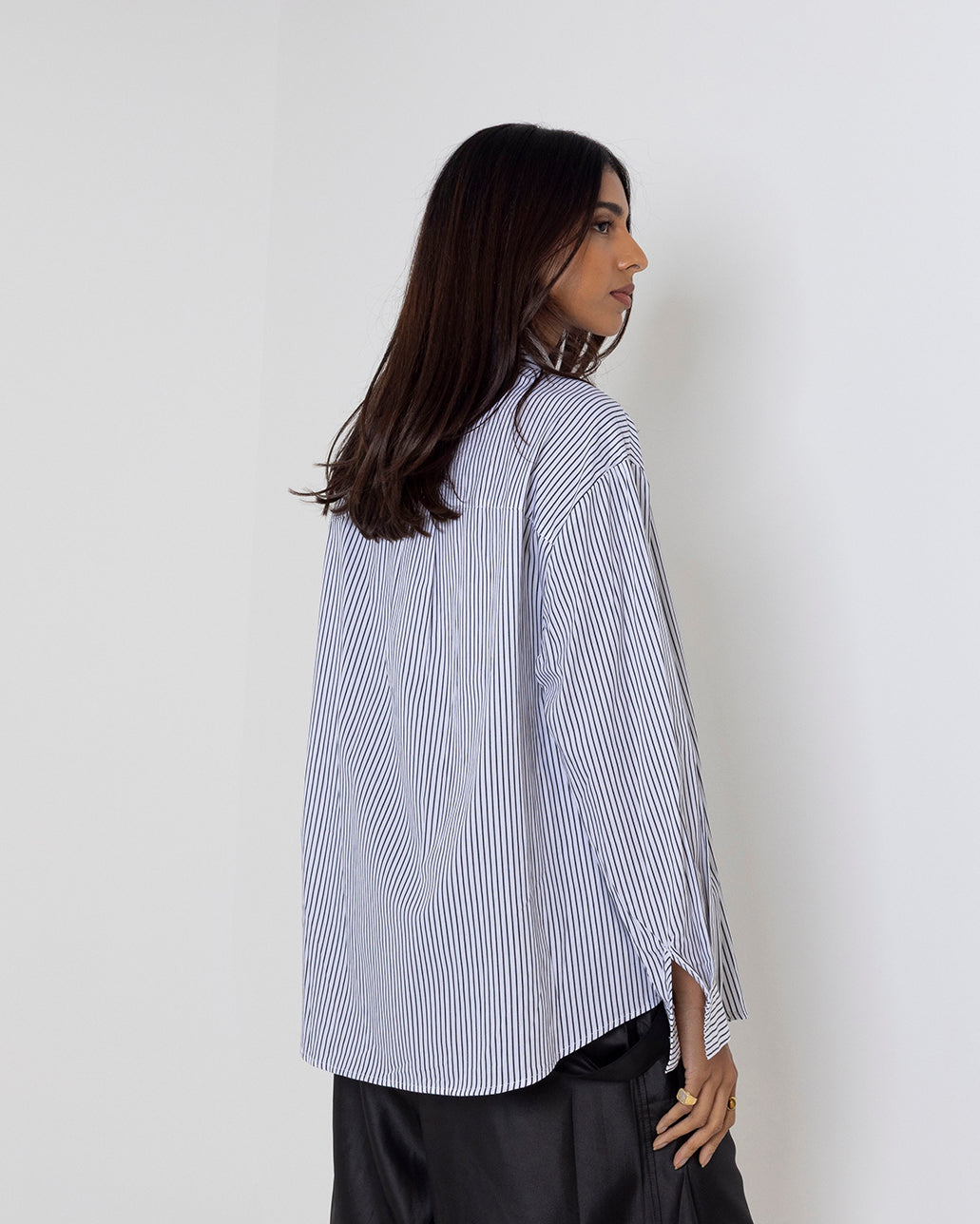 Striped Layered Shirt