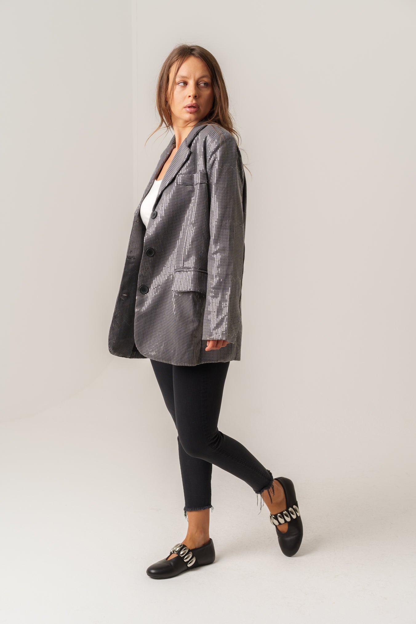 Sequined Blazer