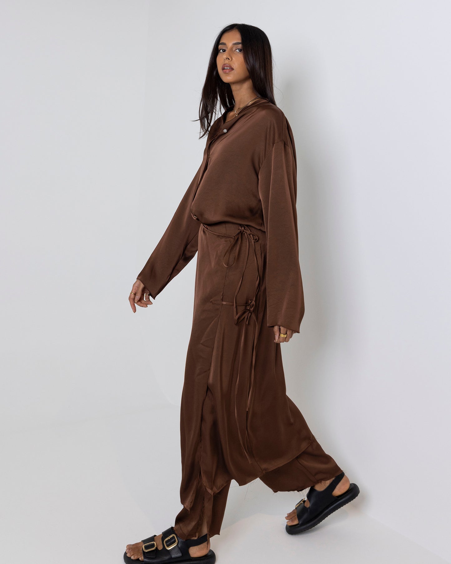 Brown Tunic Set