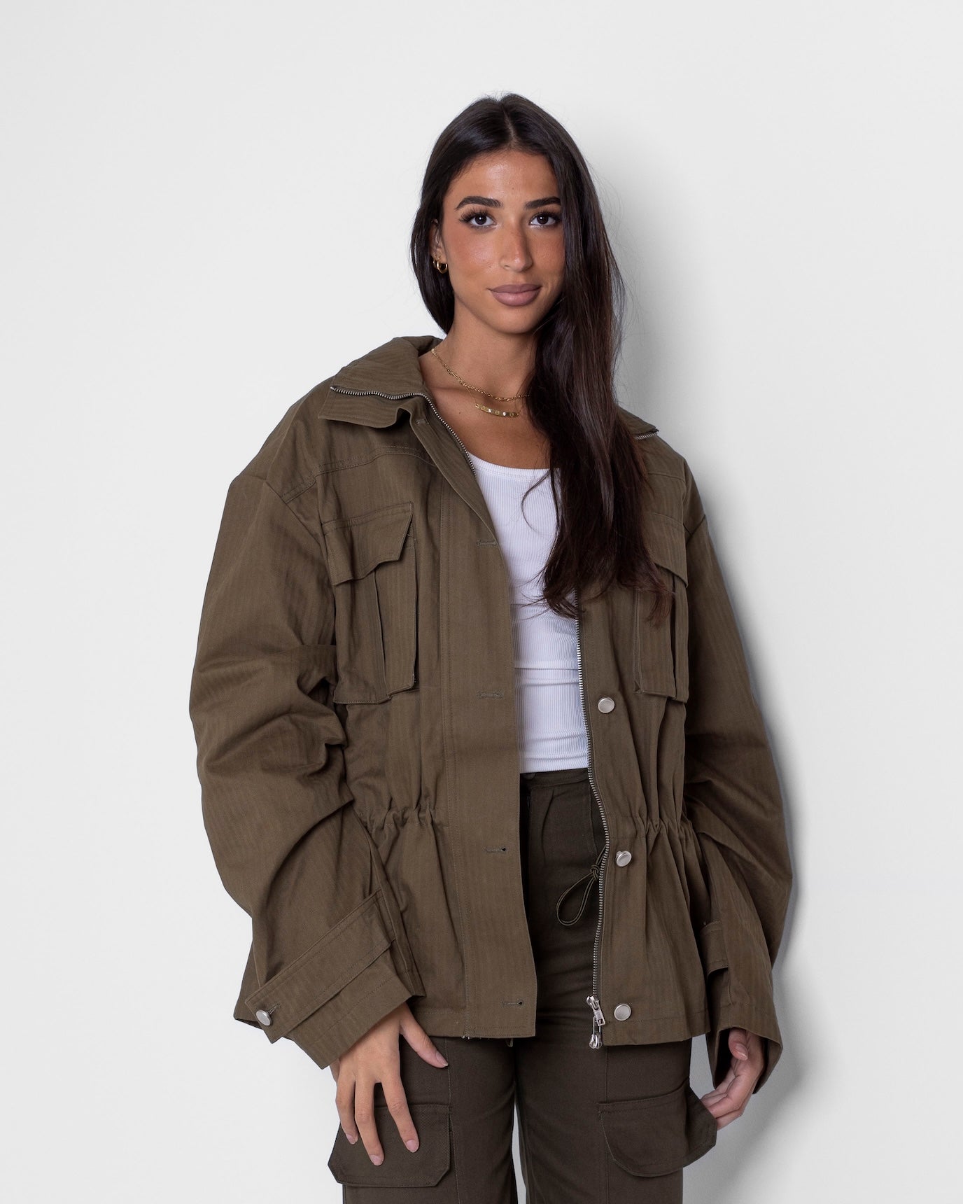 Utility Khaki Jacket