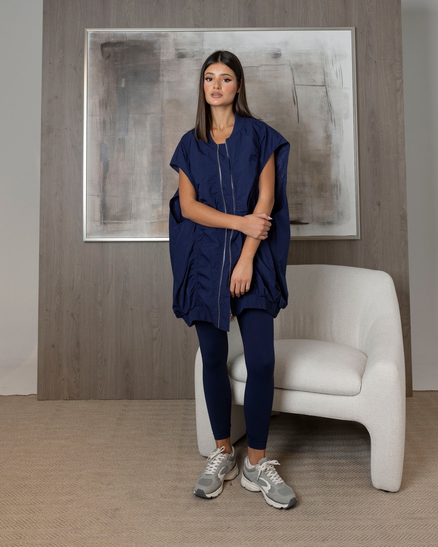 Leggings (Blue & Red)