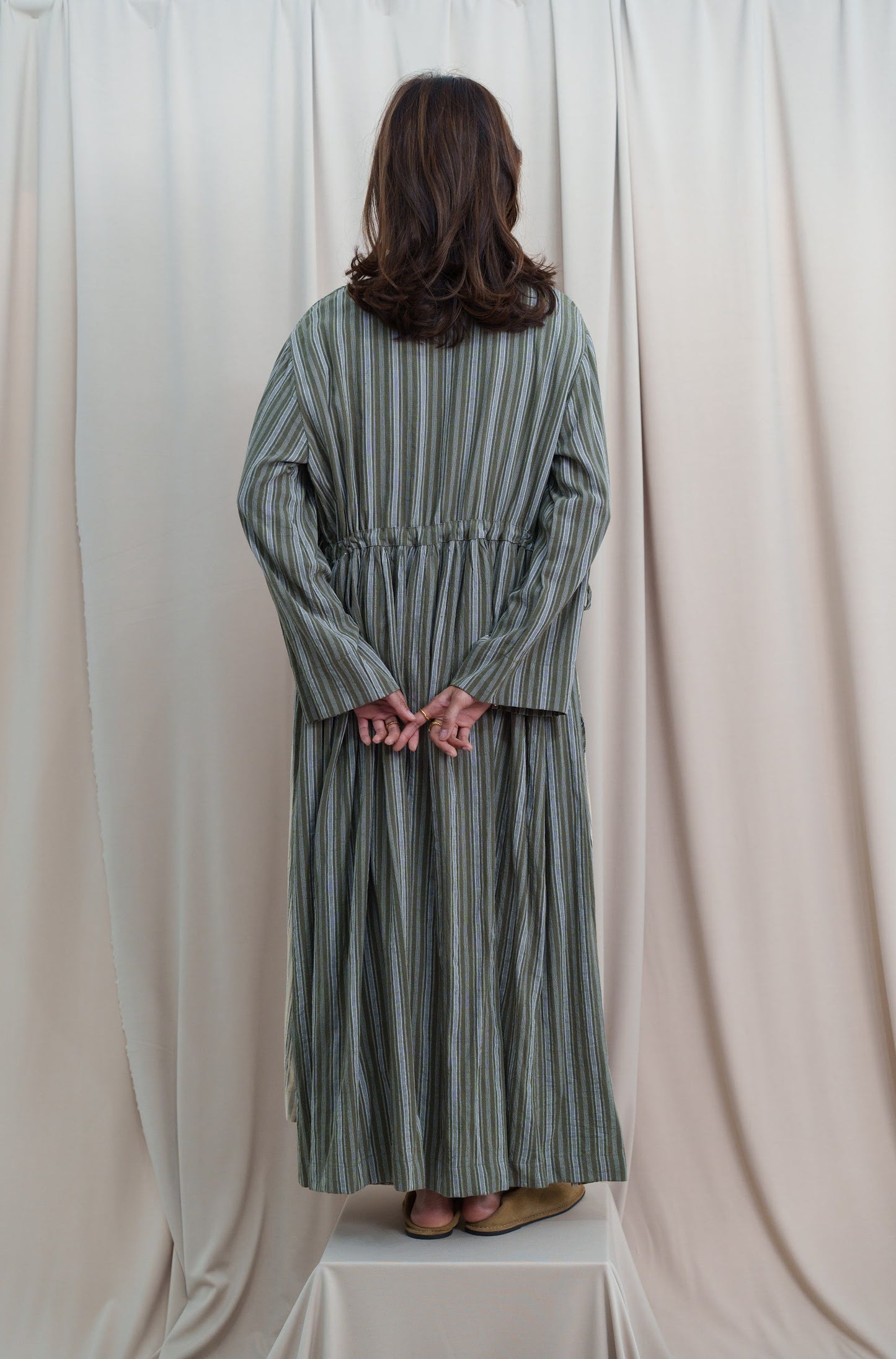 Striped Kaftan Set