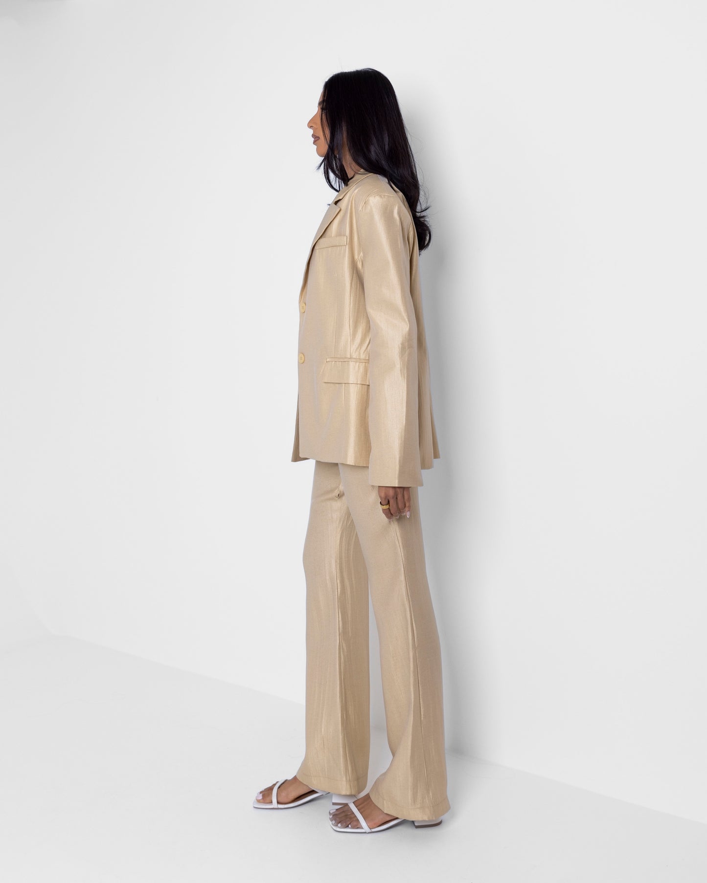 Shiny Suit Set