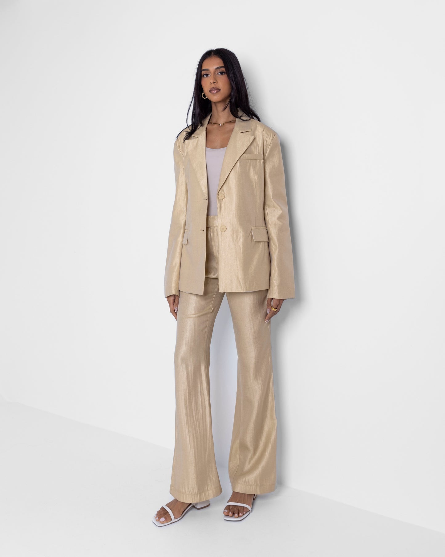 Shiny Suit Set