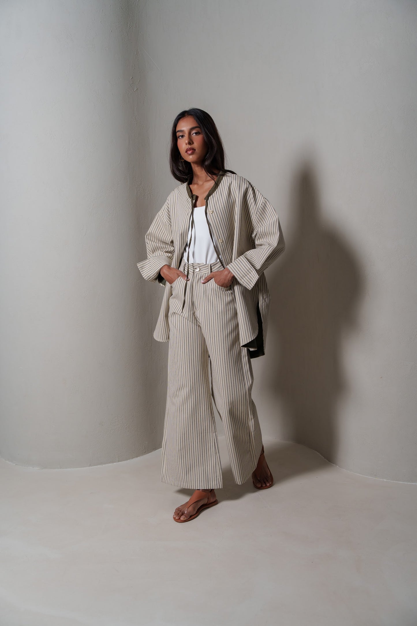 Striped Relaxed Set