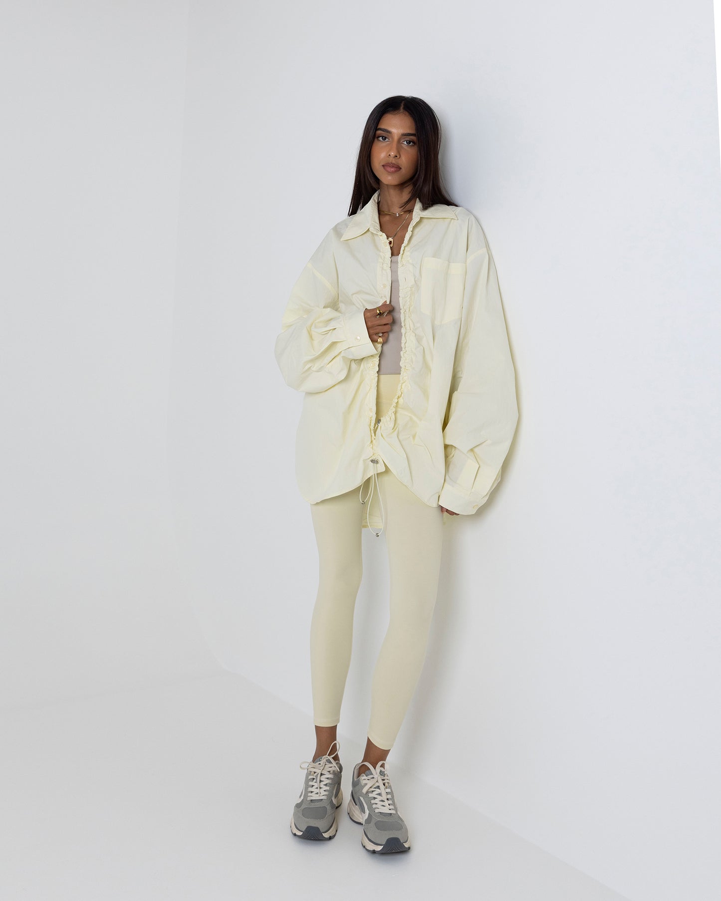 Yellow Jacket with Garters