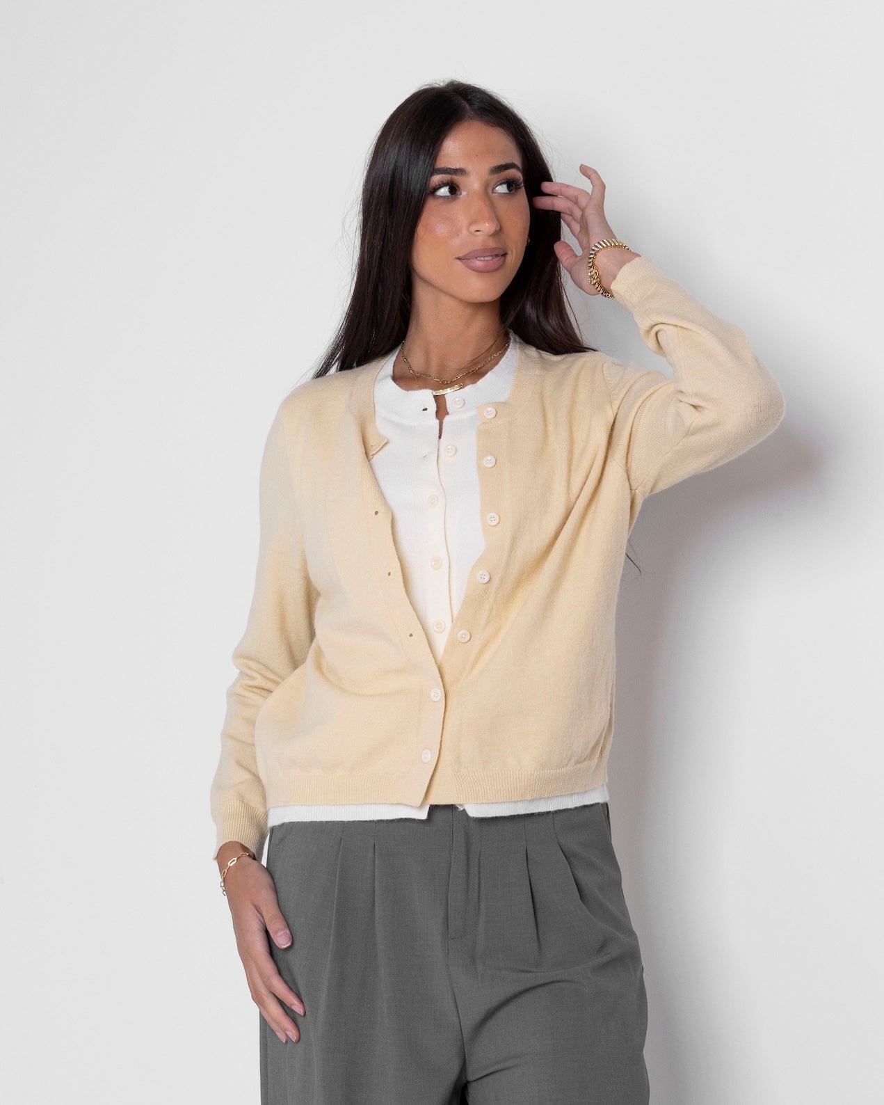 Double Knitted Cardigan