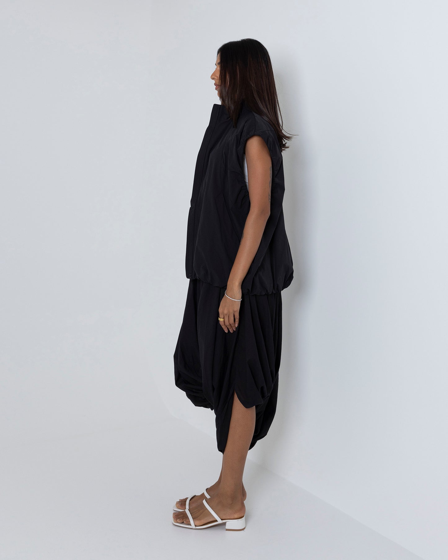 Draped Harem Shirwal