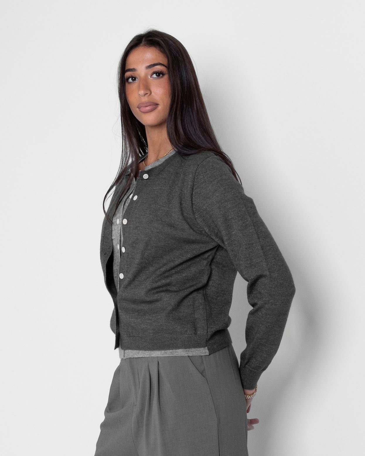 Double Knitted Cardigan