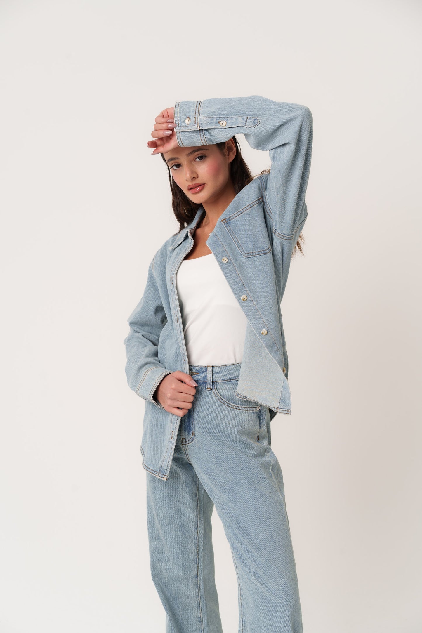 Light Blue Denim Set