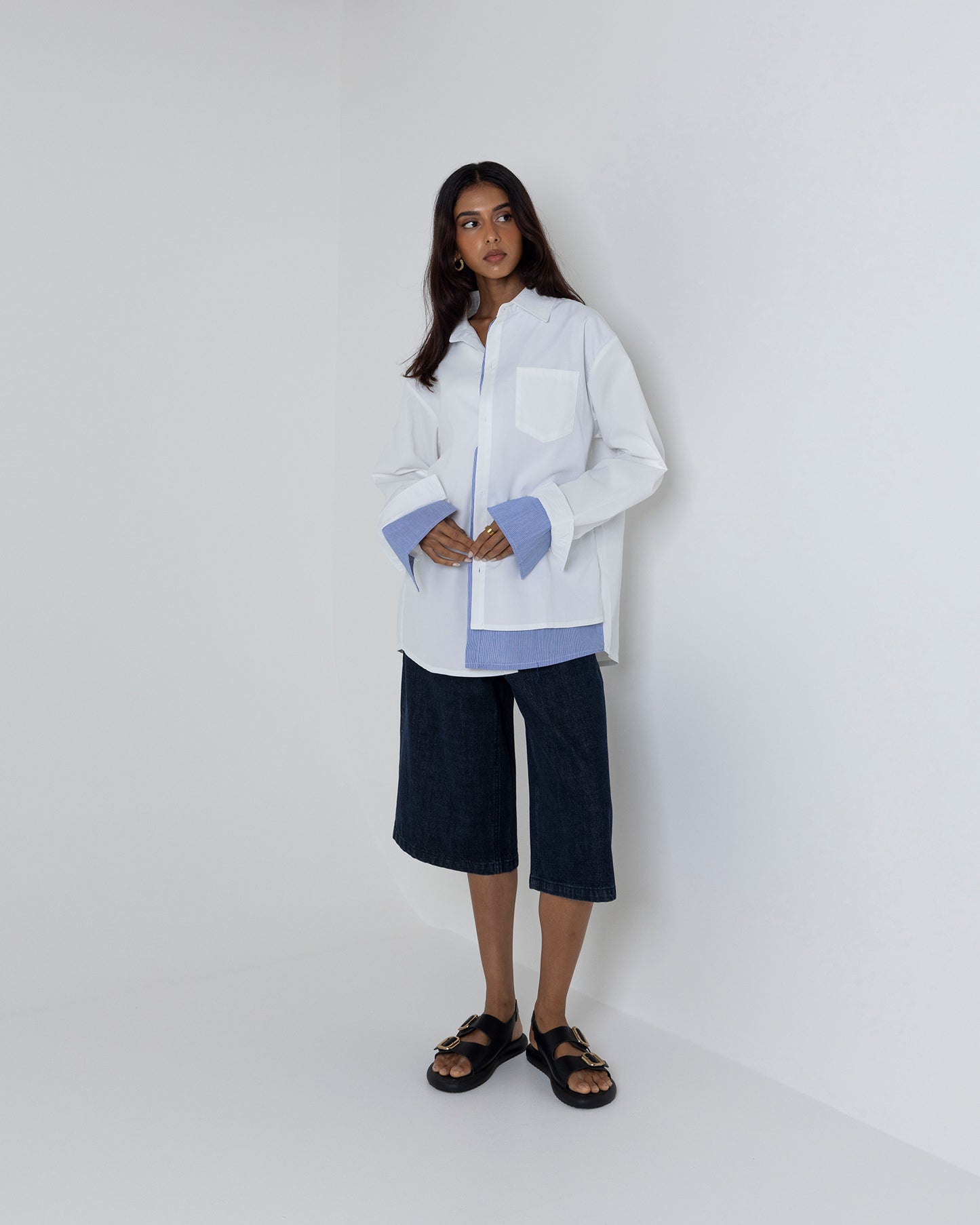 Layered Buttoned Shirt