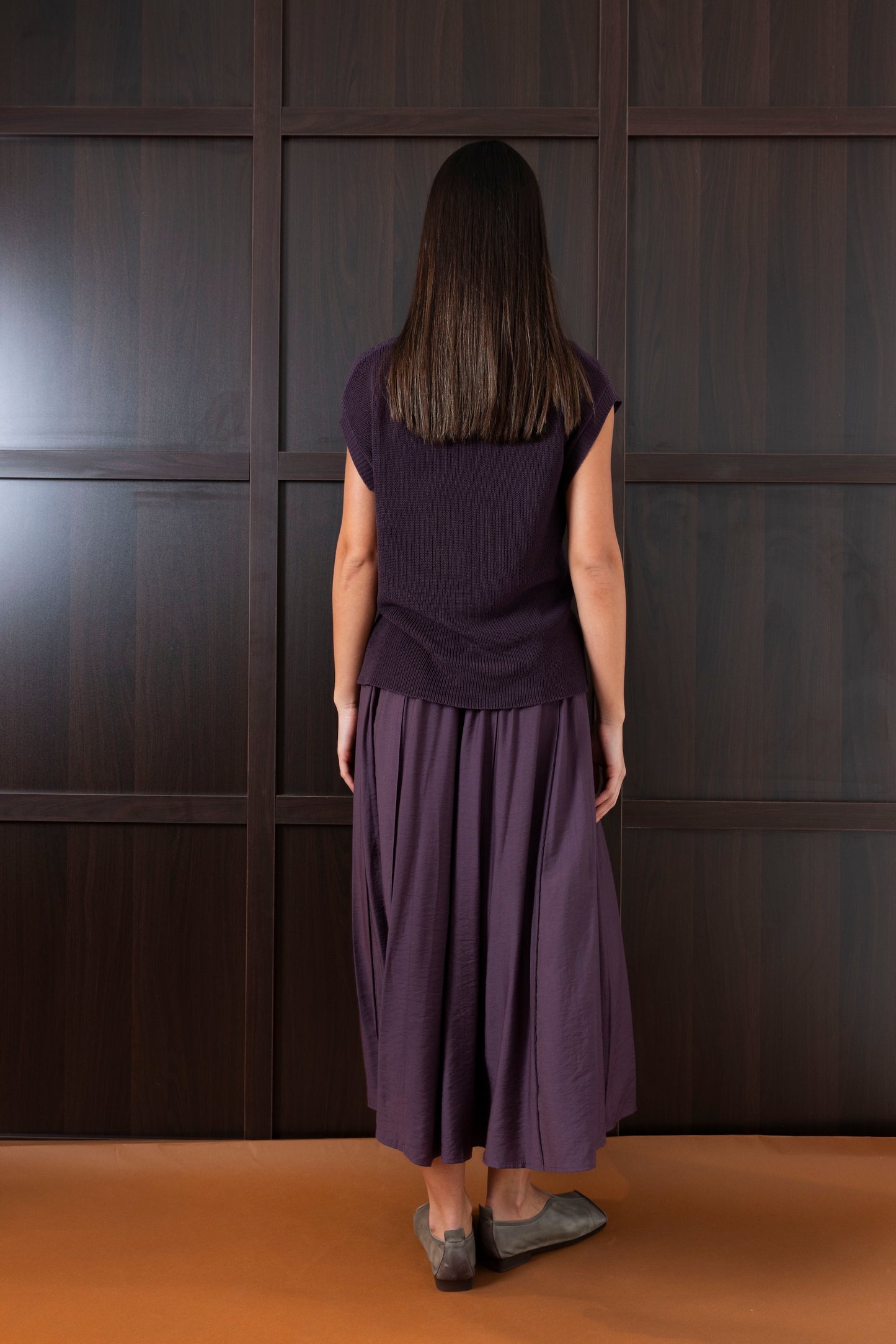 Skirt & Top in Wine