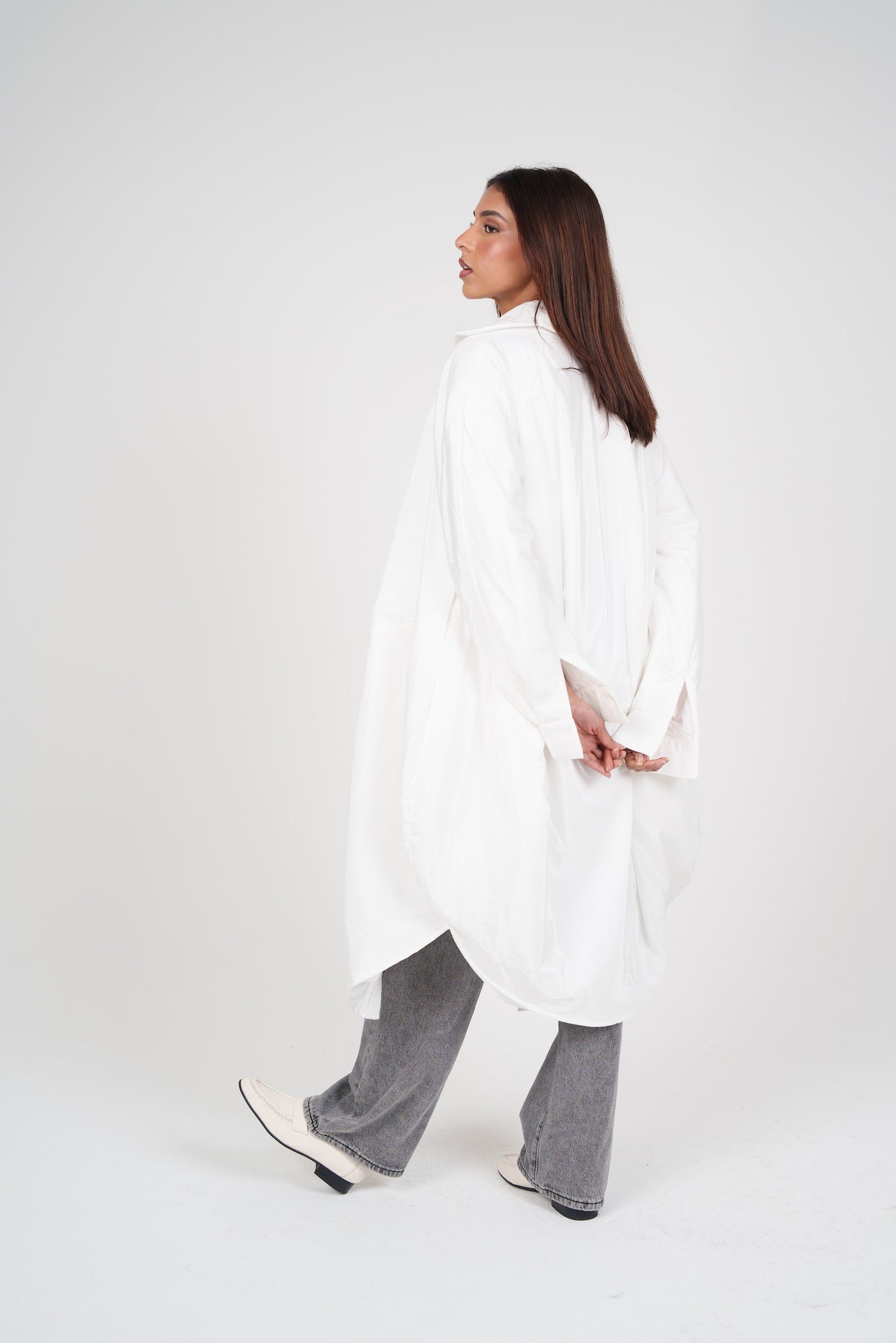 Balloon-like Long Shirt