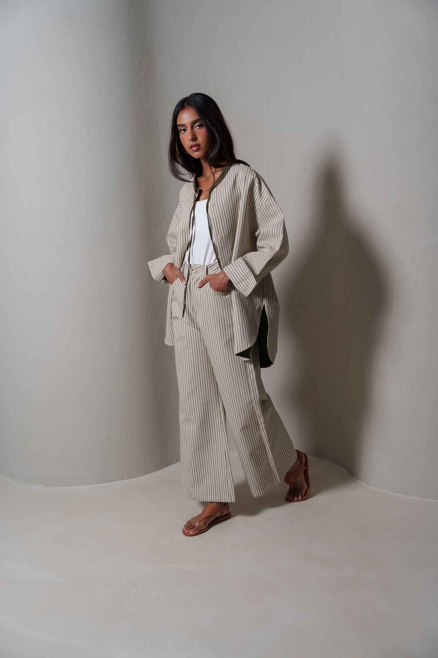 Striped Relaxed Set