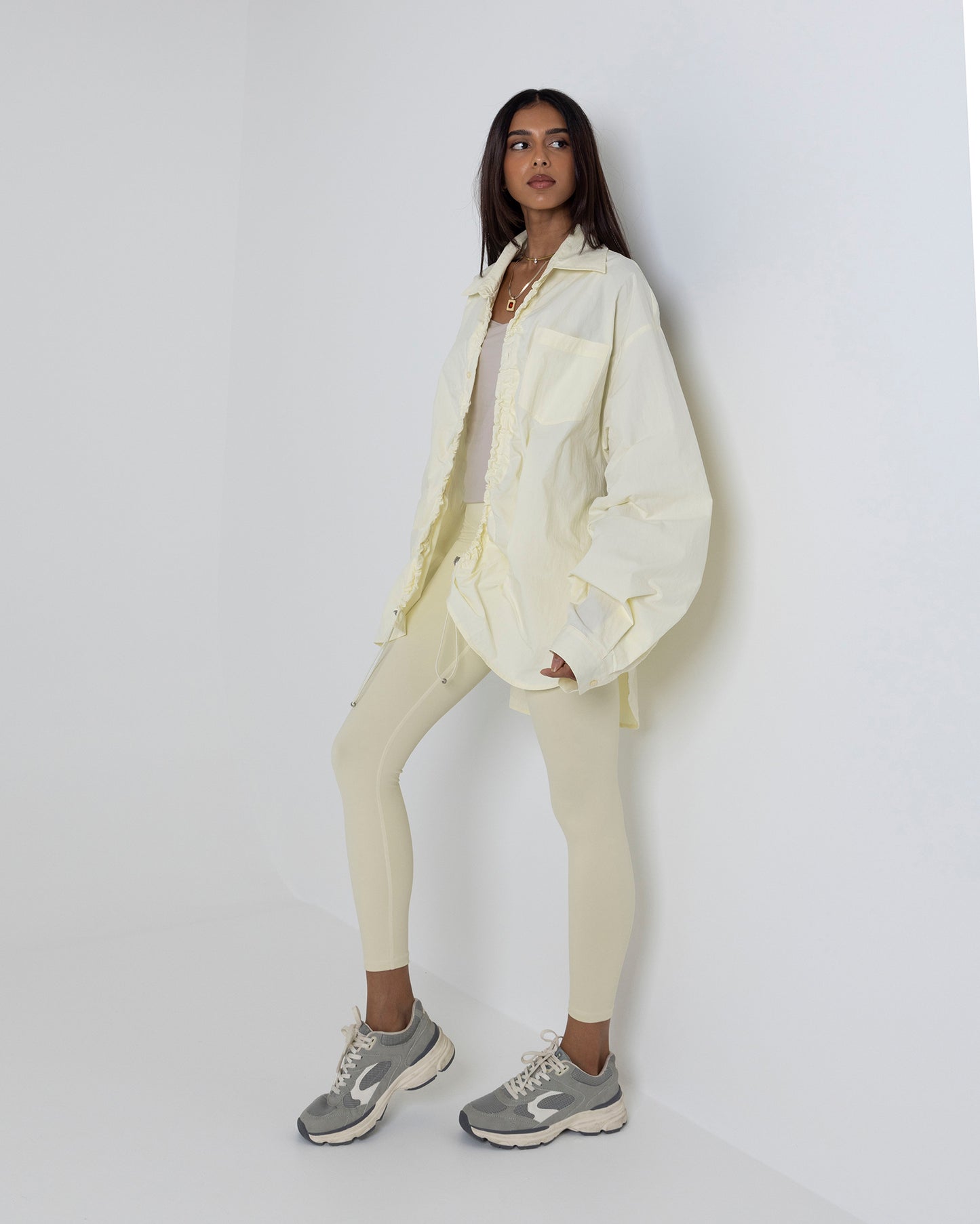 Yellow Jacket with Garters