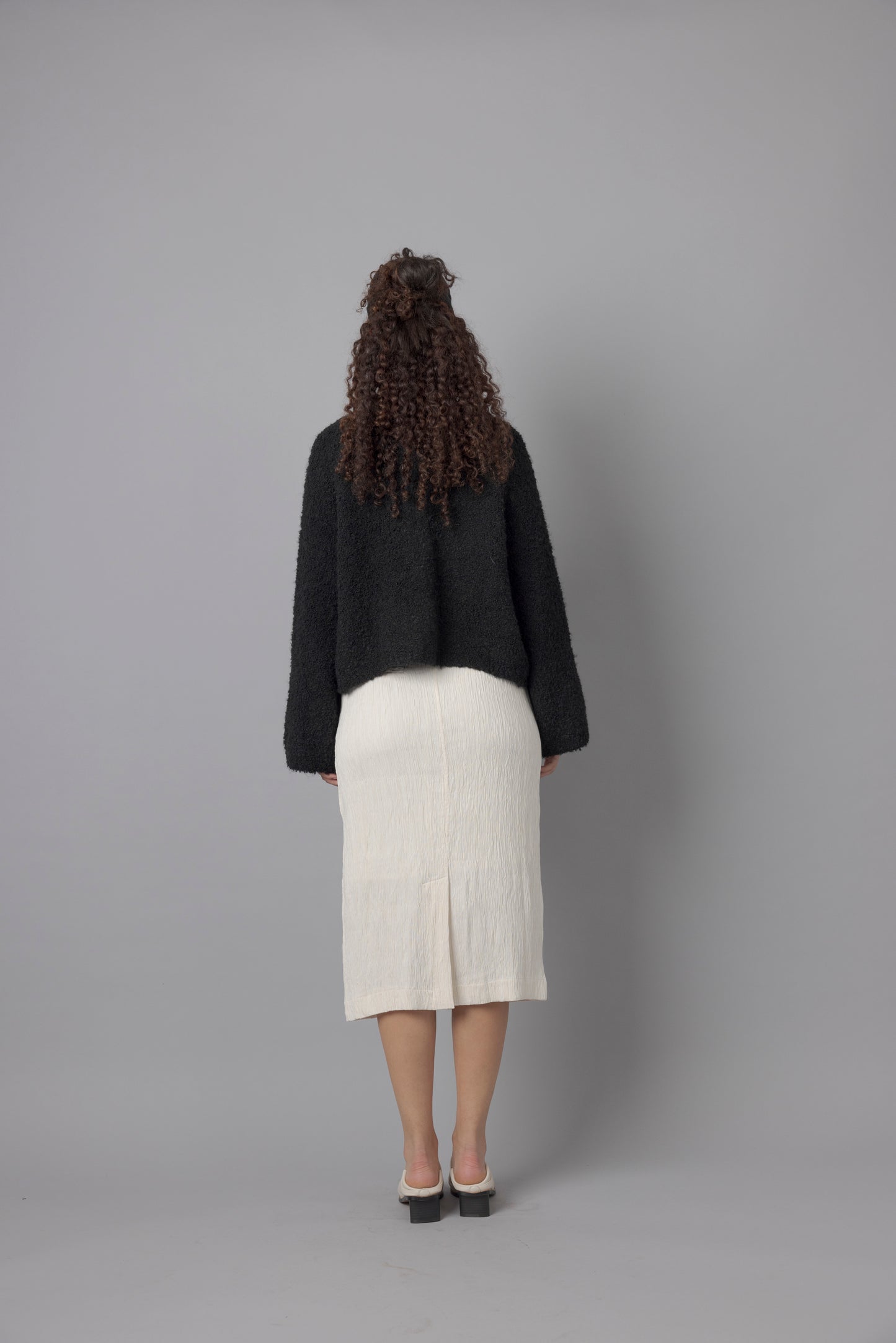 Black Jacket with White Ribbon