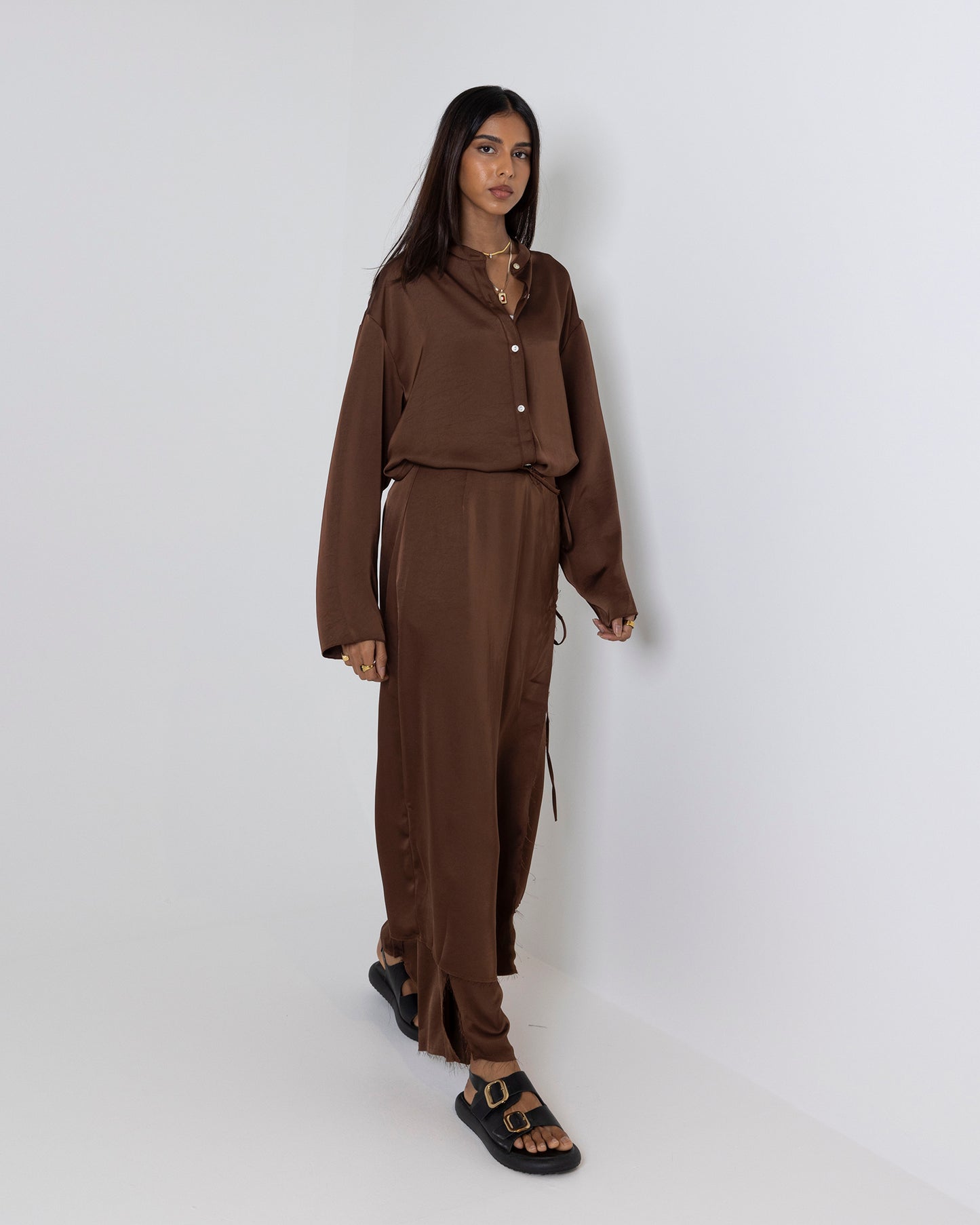 Brown Tunic Set