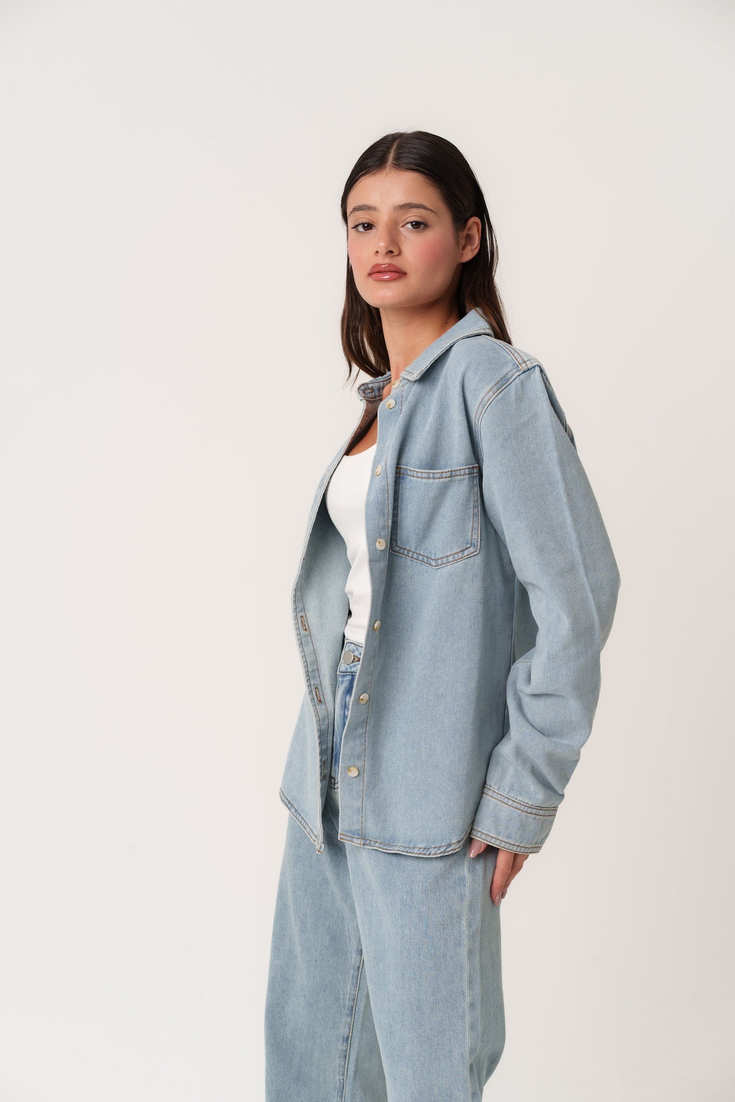 Light Blue Denim Set
