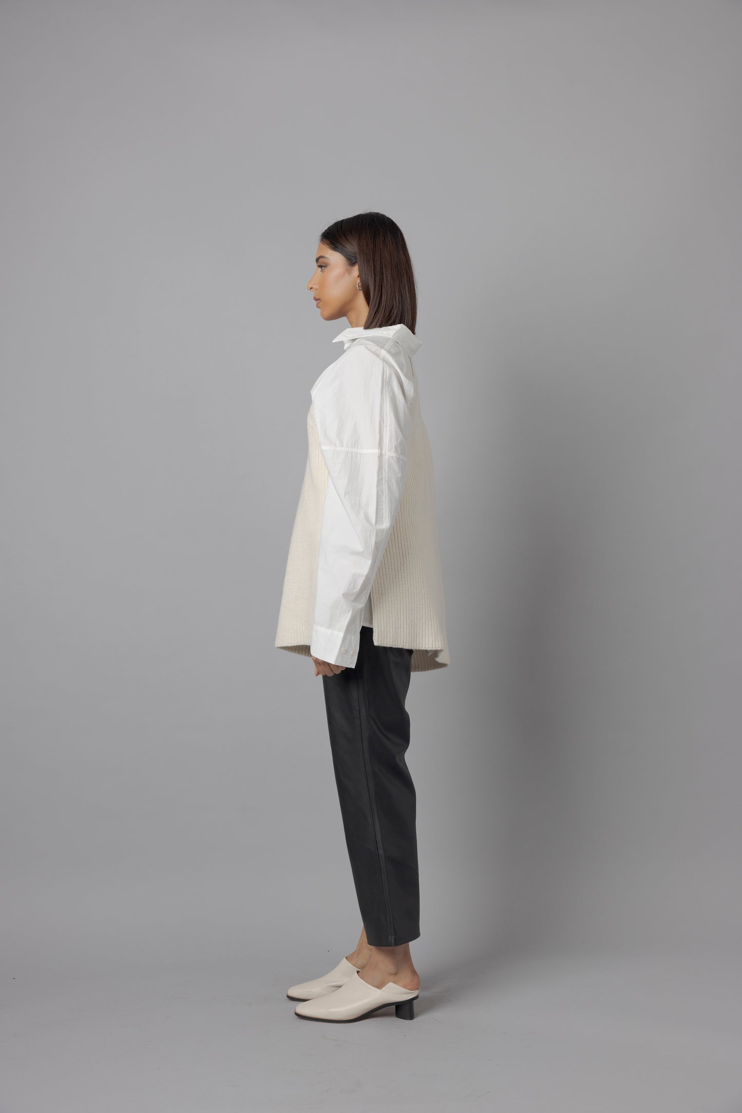 One Shoulder Knit