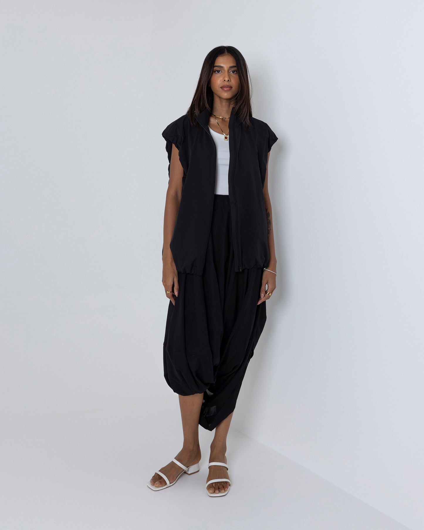 Draped Harem Shirwal