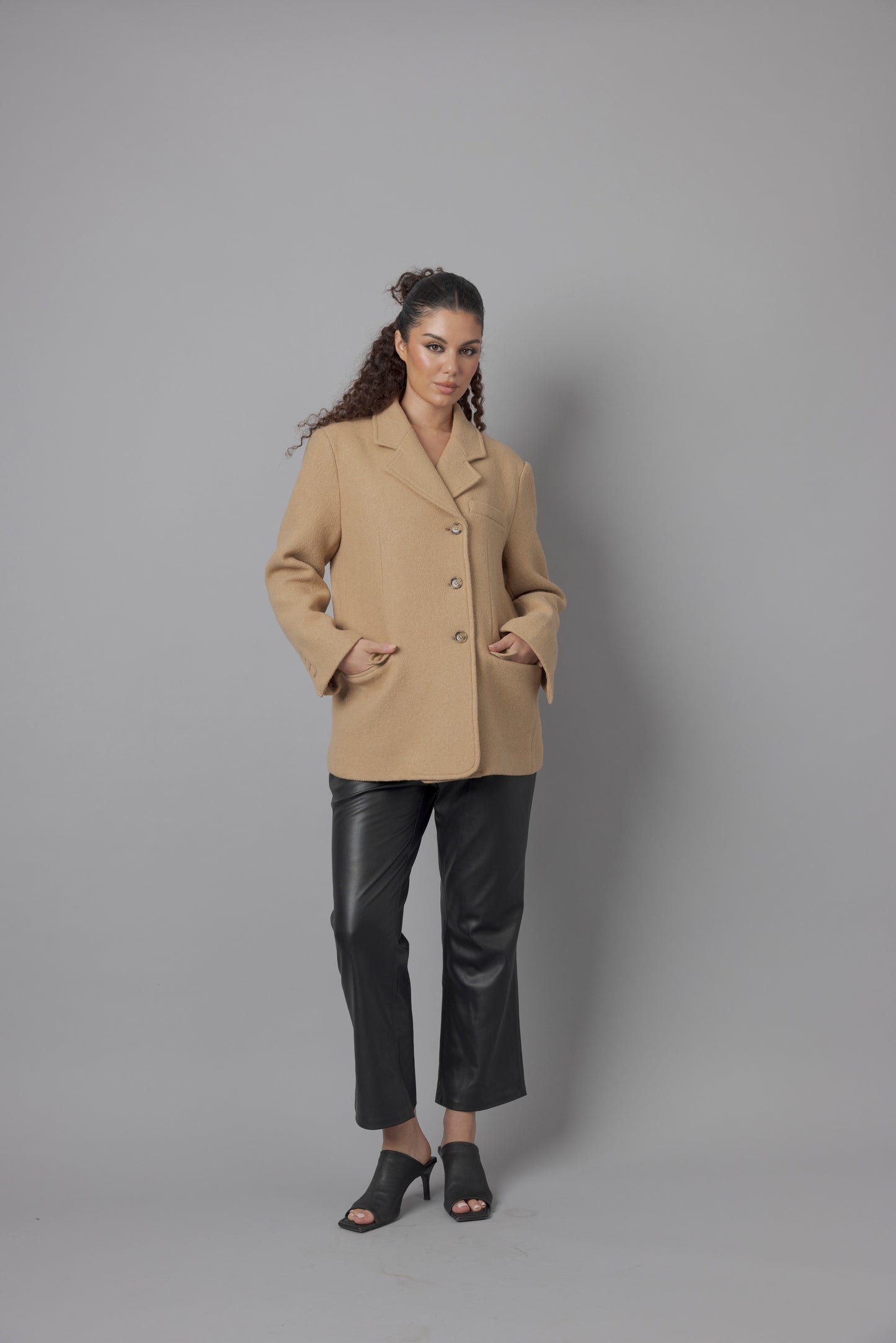 Wool Camel Jacket