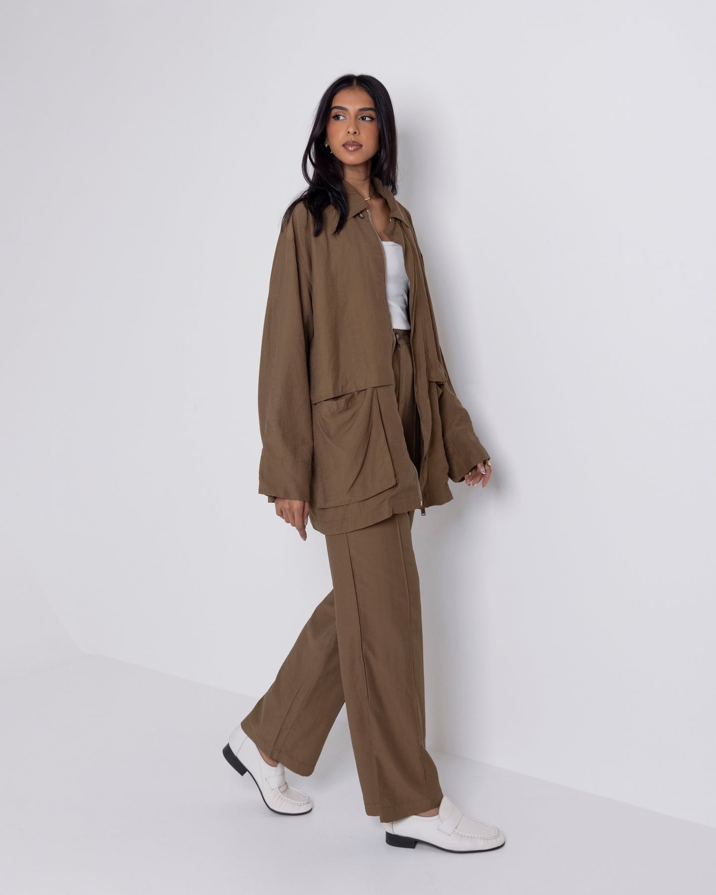 Casual Set in Caramel