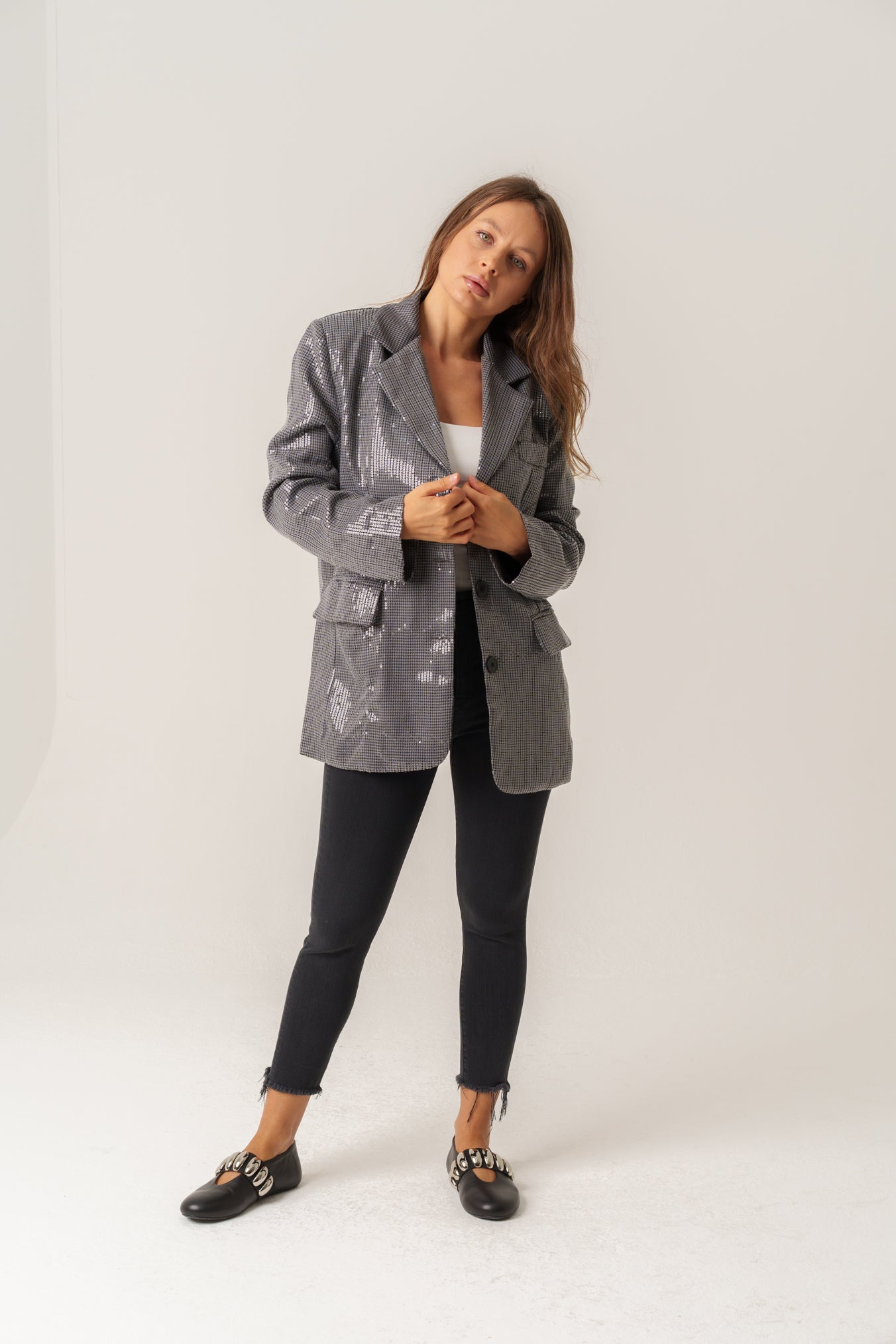 Sequined Blazer
