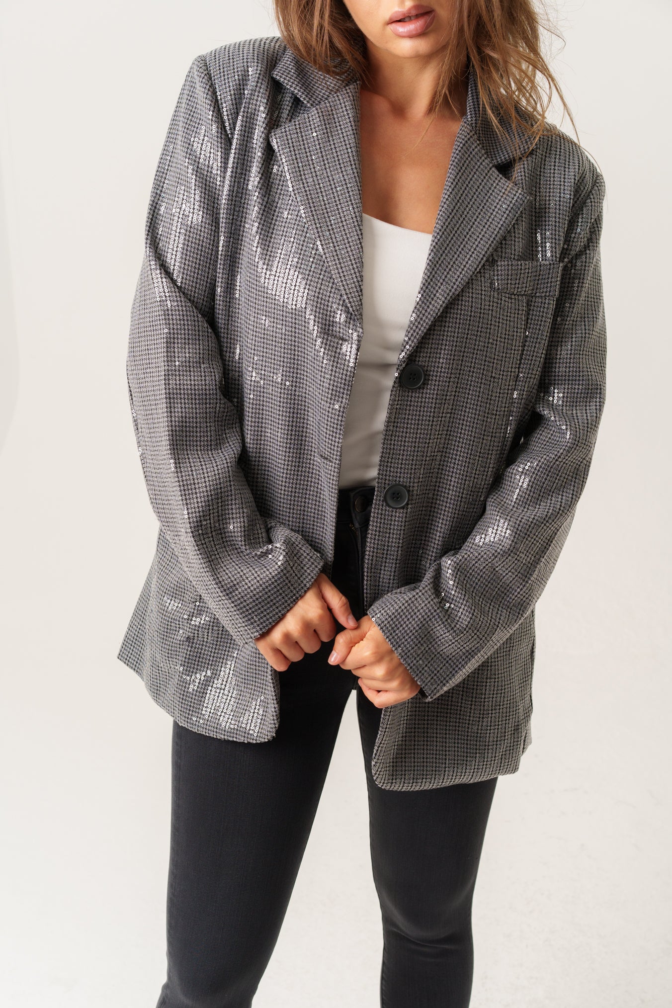 Sequined Blazer
