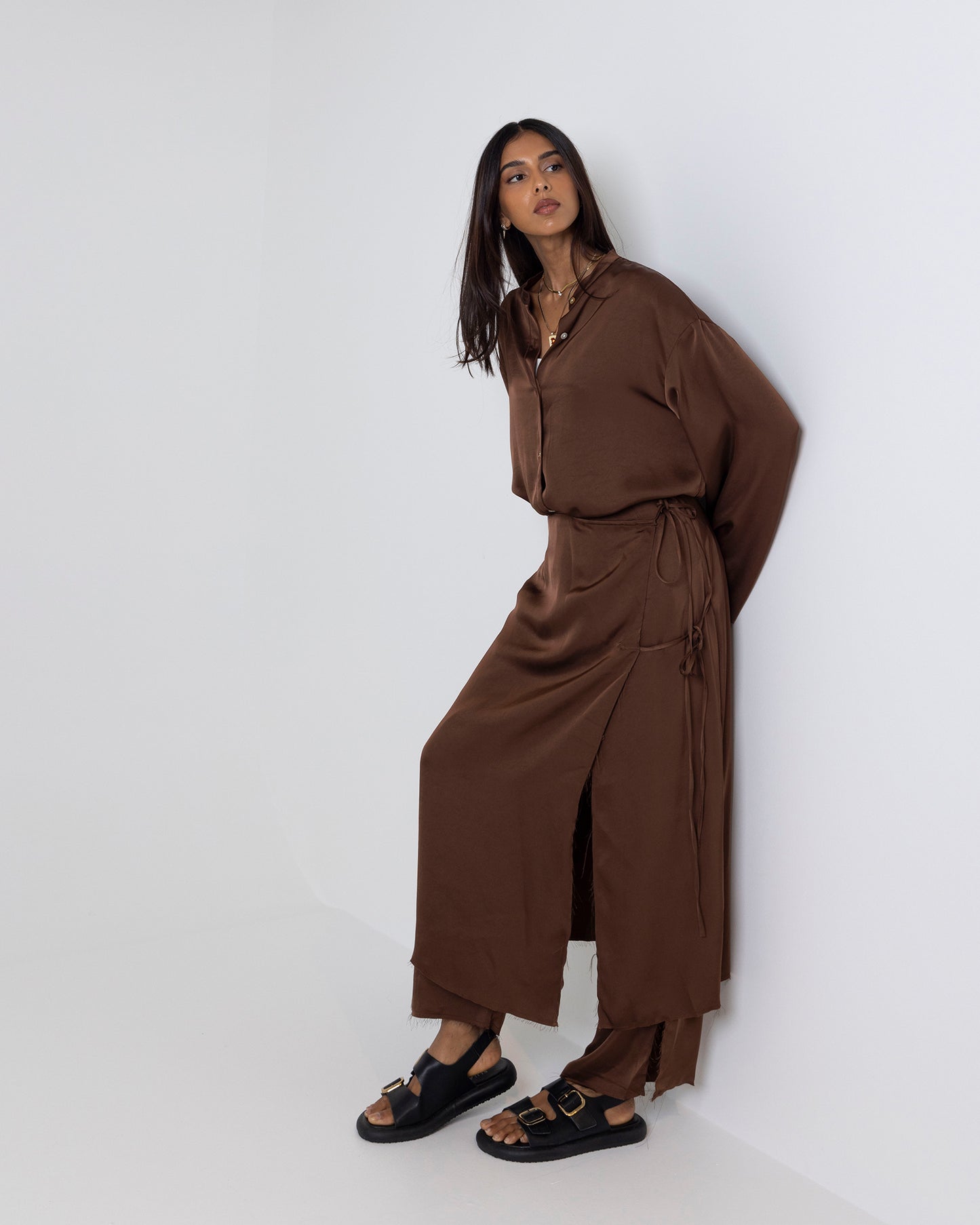 Brown Tunic Set