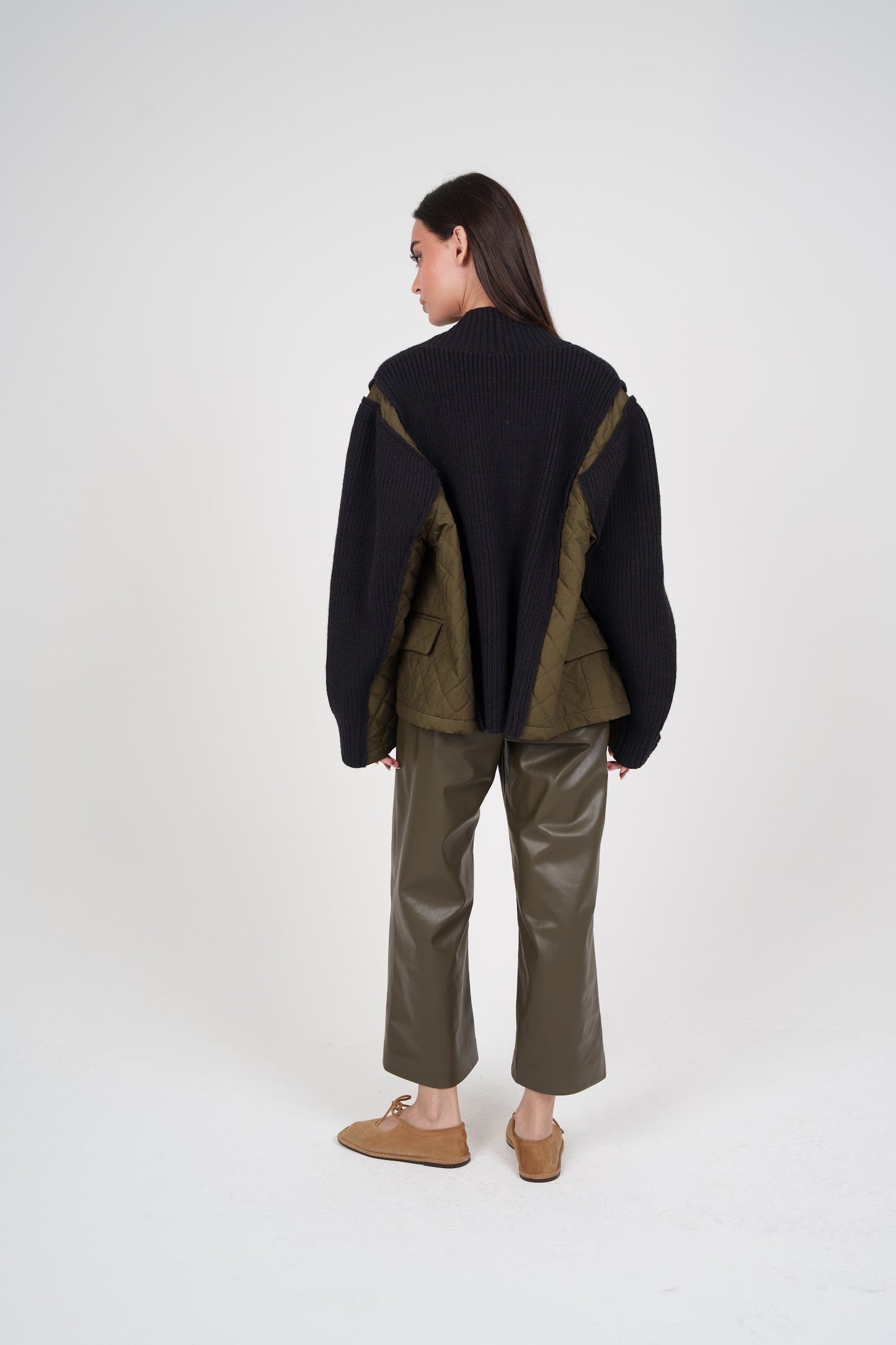 Knit X Quilt Jacket