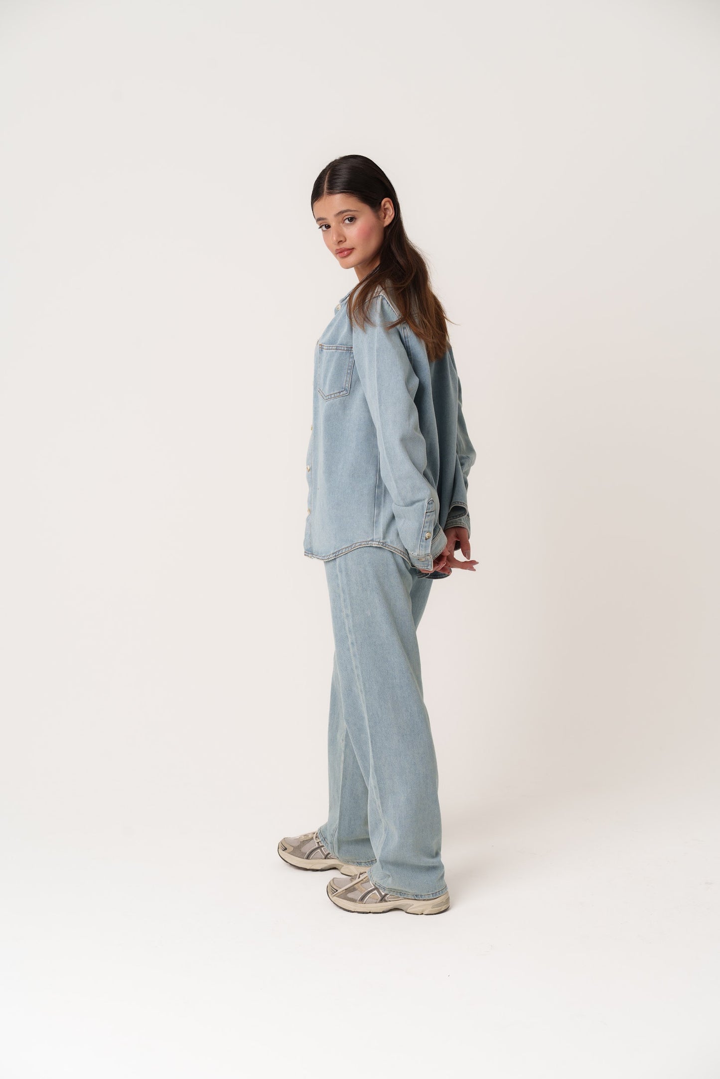 Light Blue Denim Set