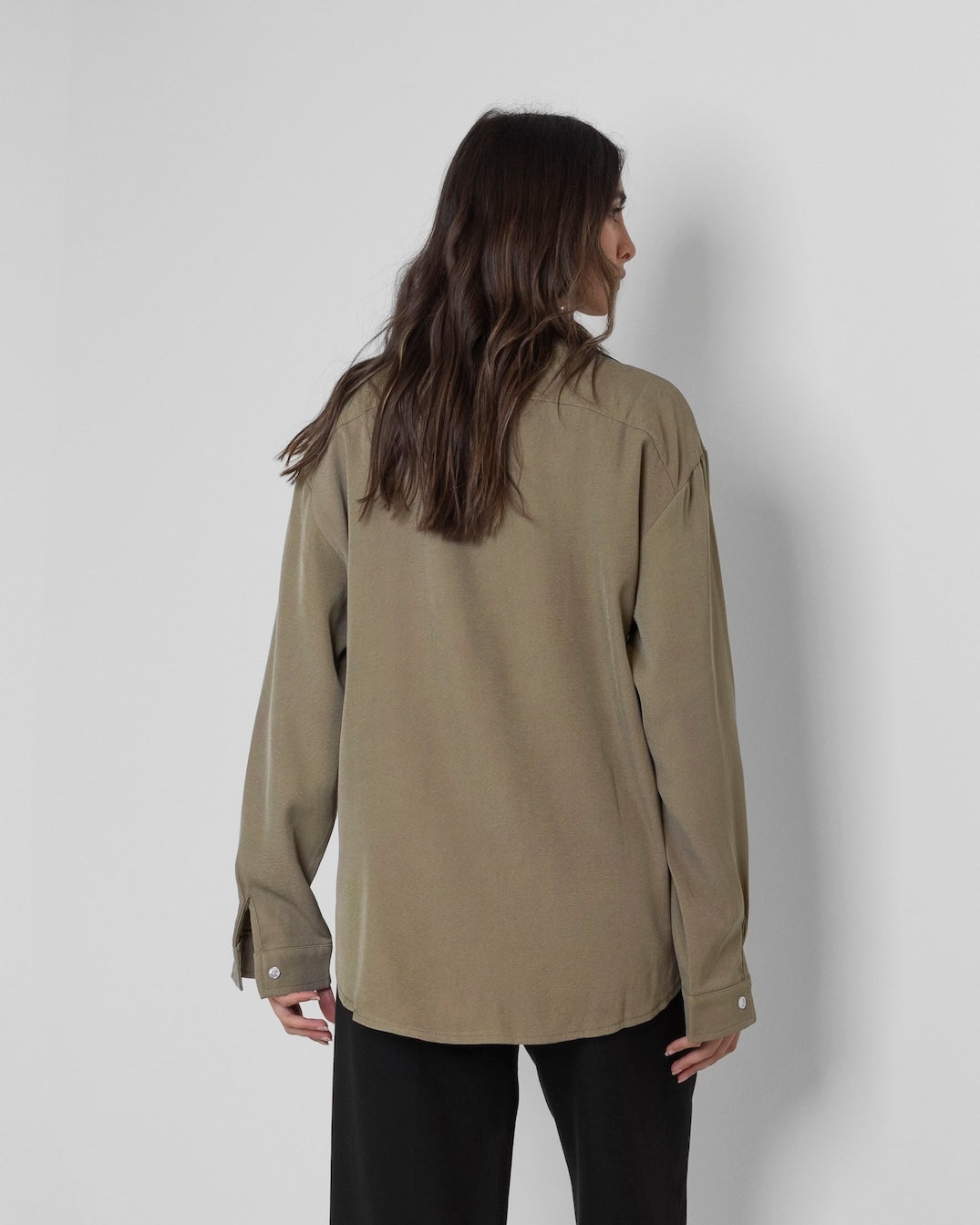 Khaki & Black Top