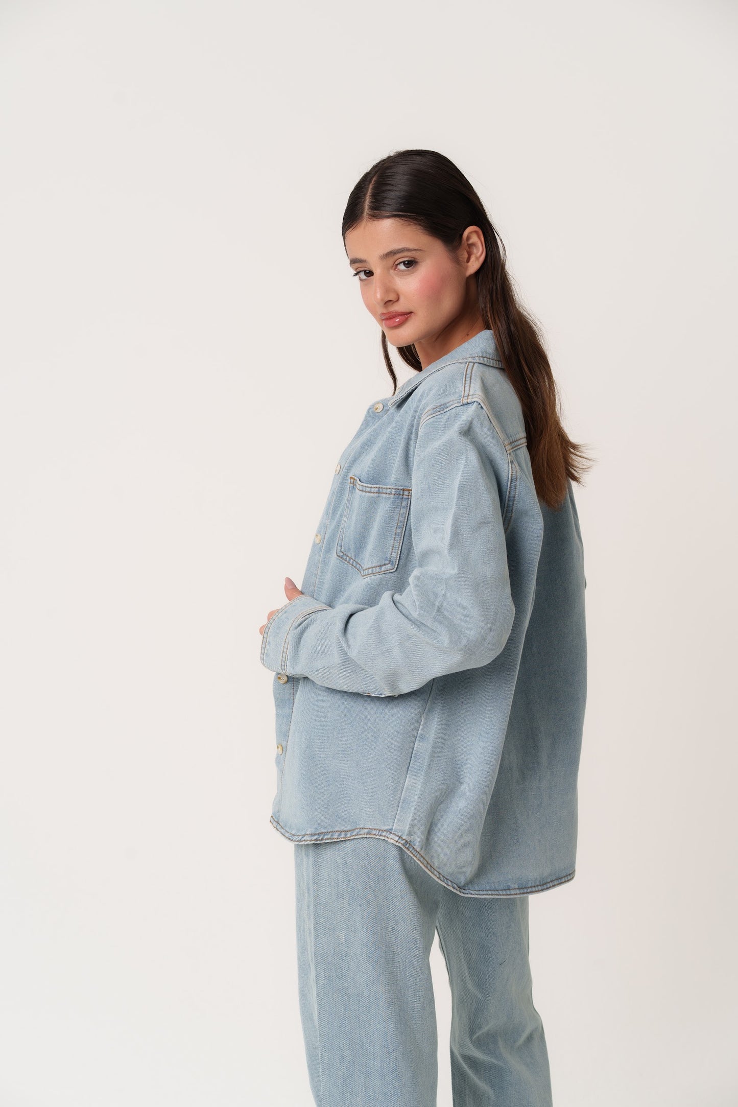 Light Blue Denim Set