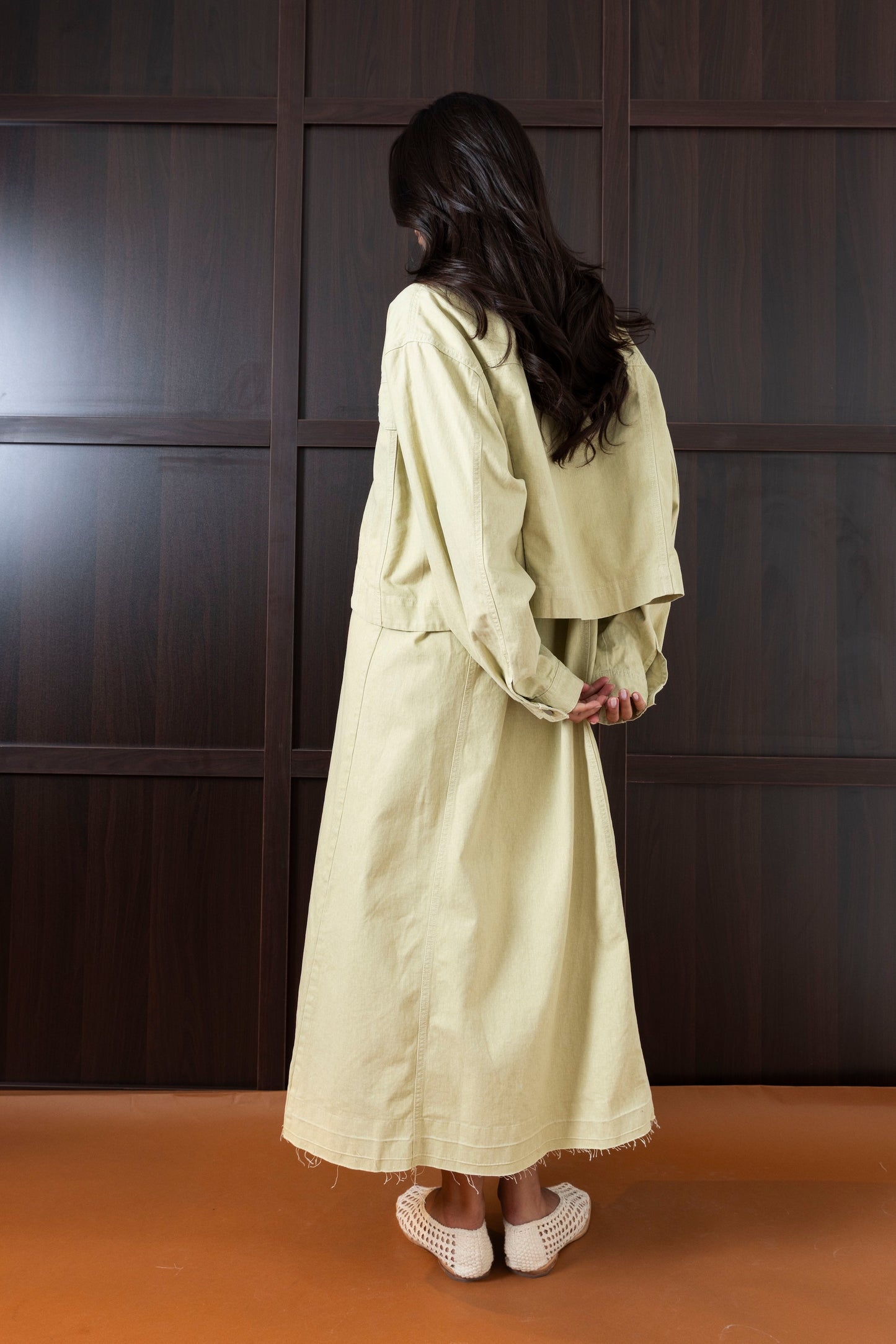 Lime Green Co-ord (Dress & Jacket)