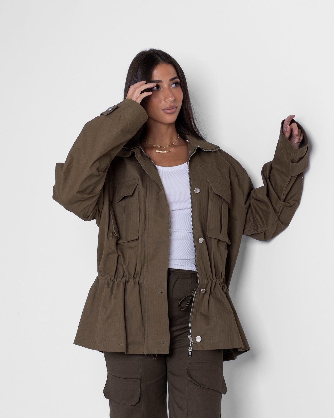 Utility Khaki Jacket