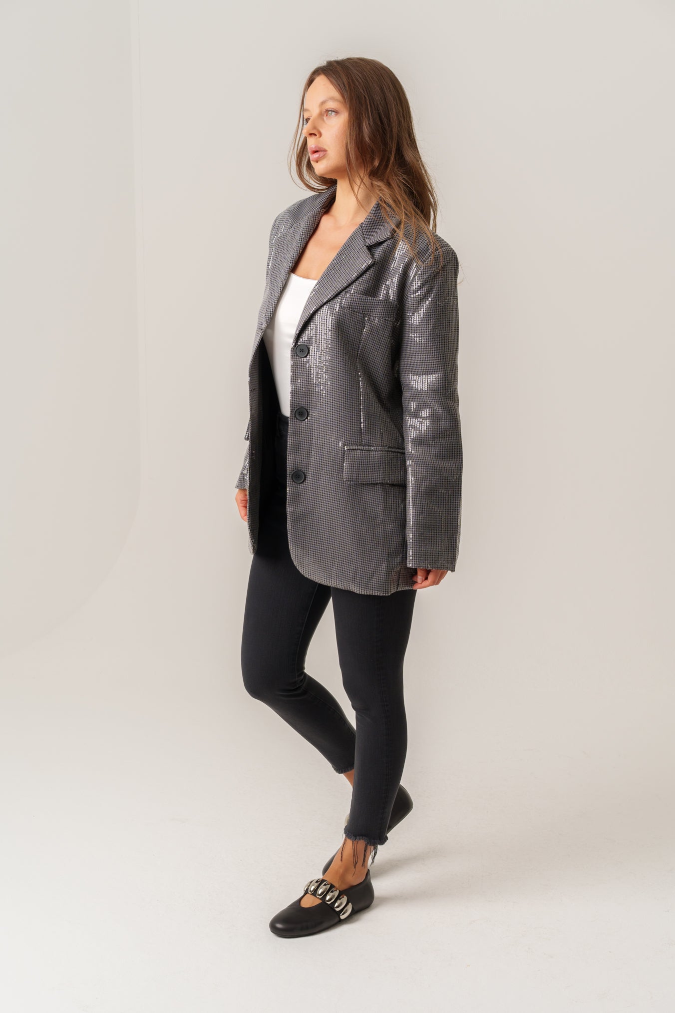 Sequined Blazer