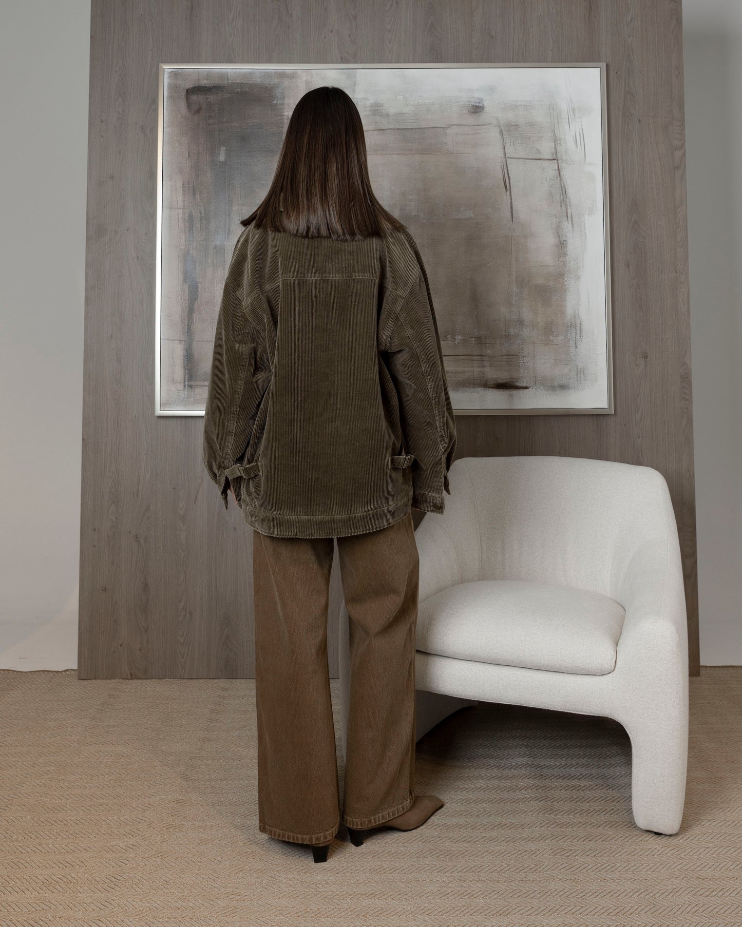 Corduroy Olive Jacket