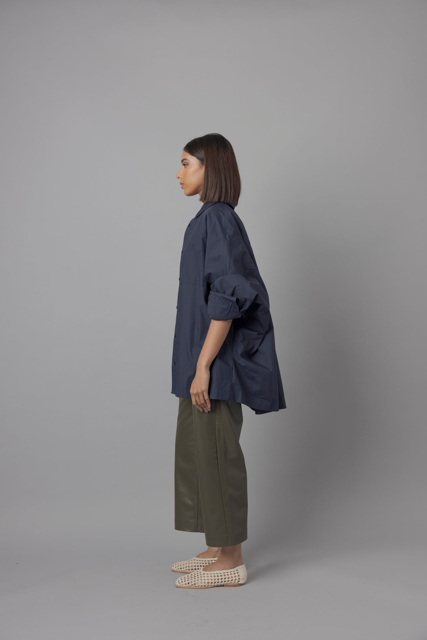 Dark Blue Shirt