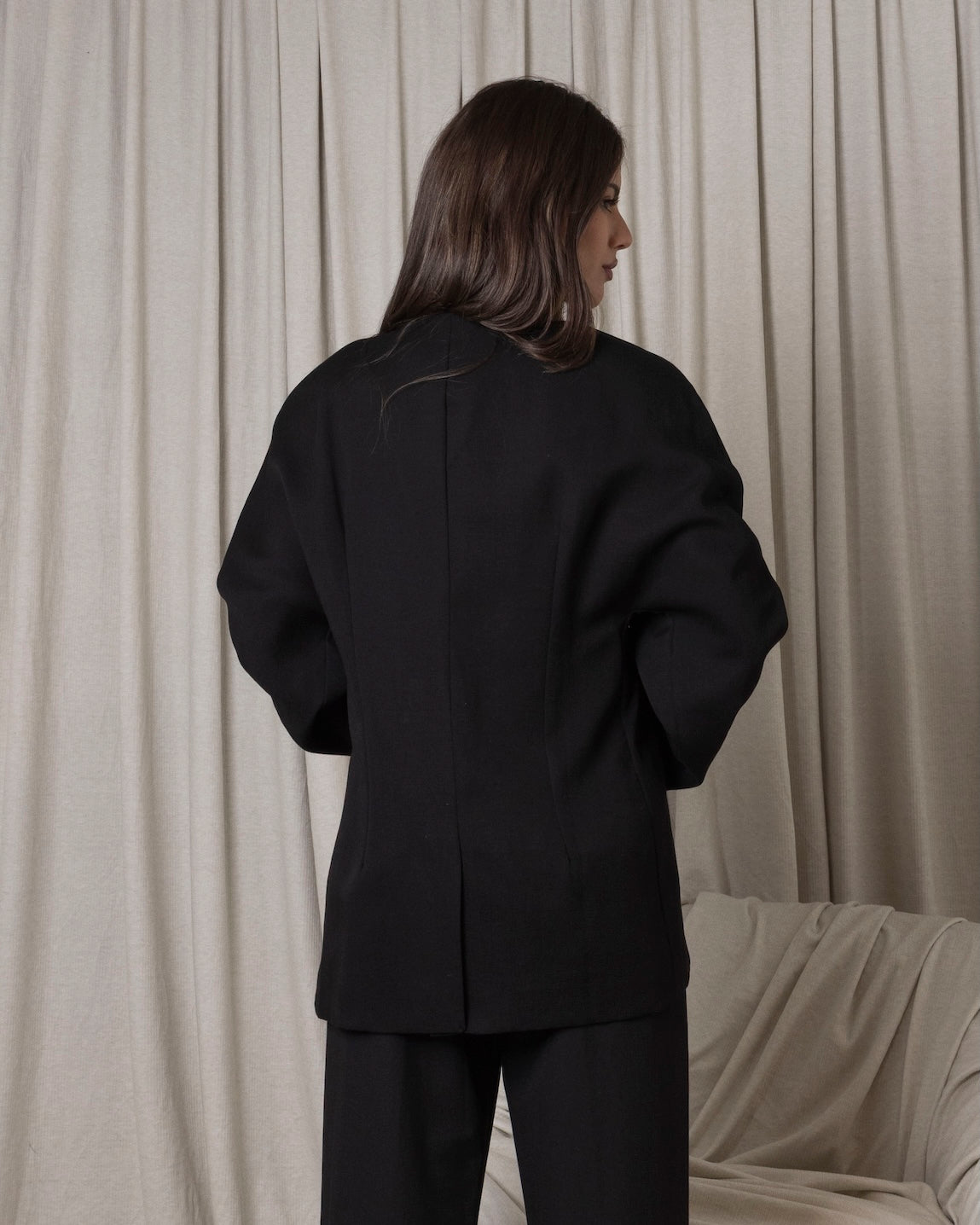Black Oversized Blazer