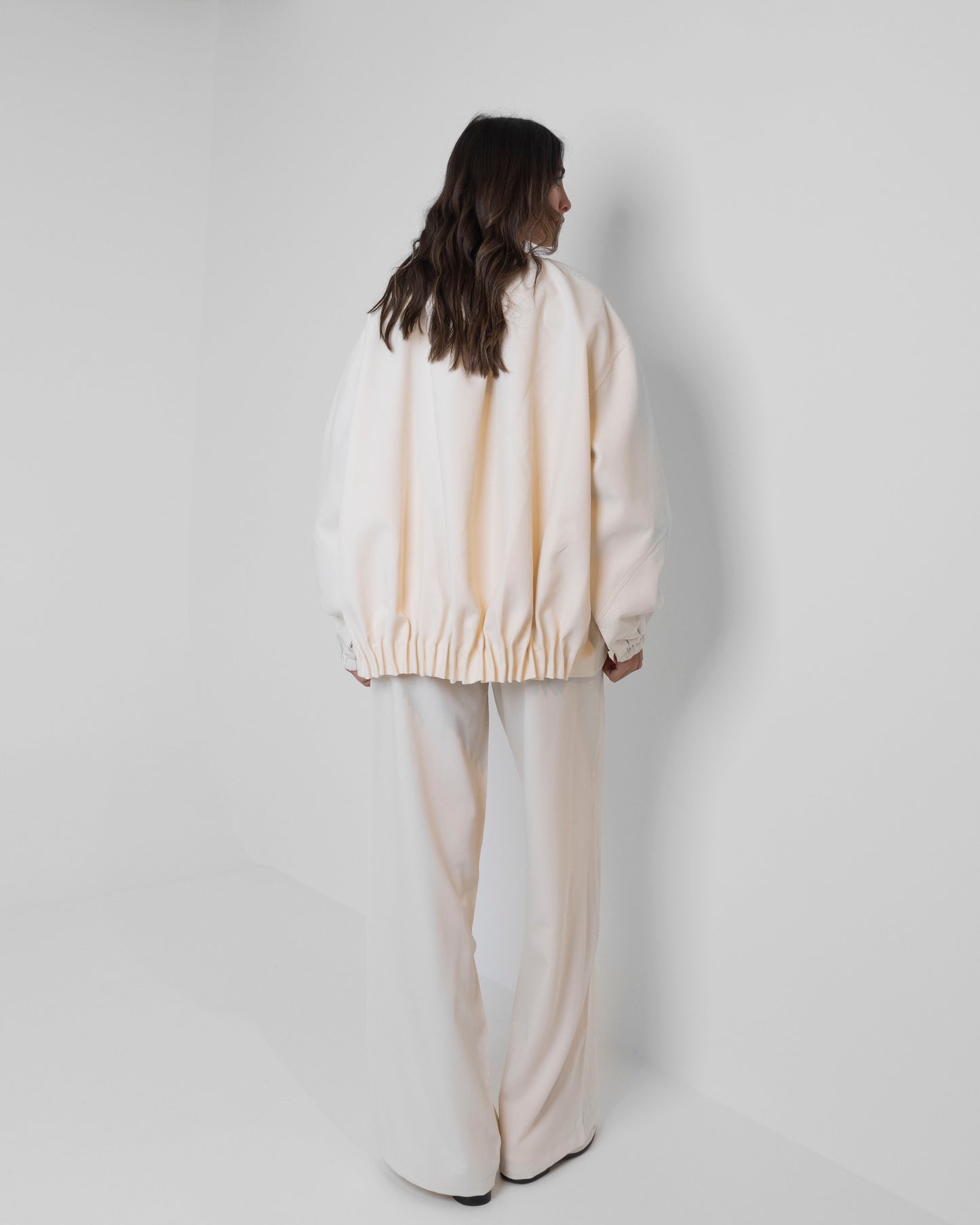 Beige Bomber Style Set