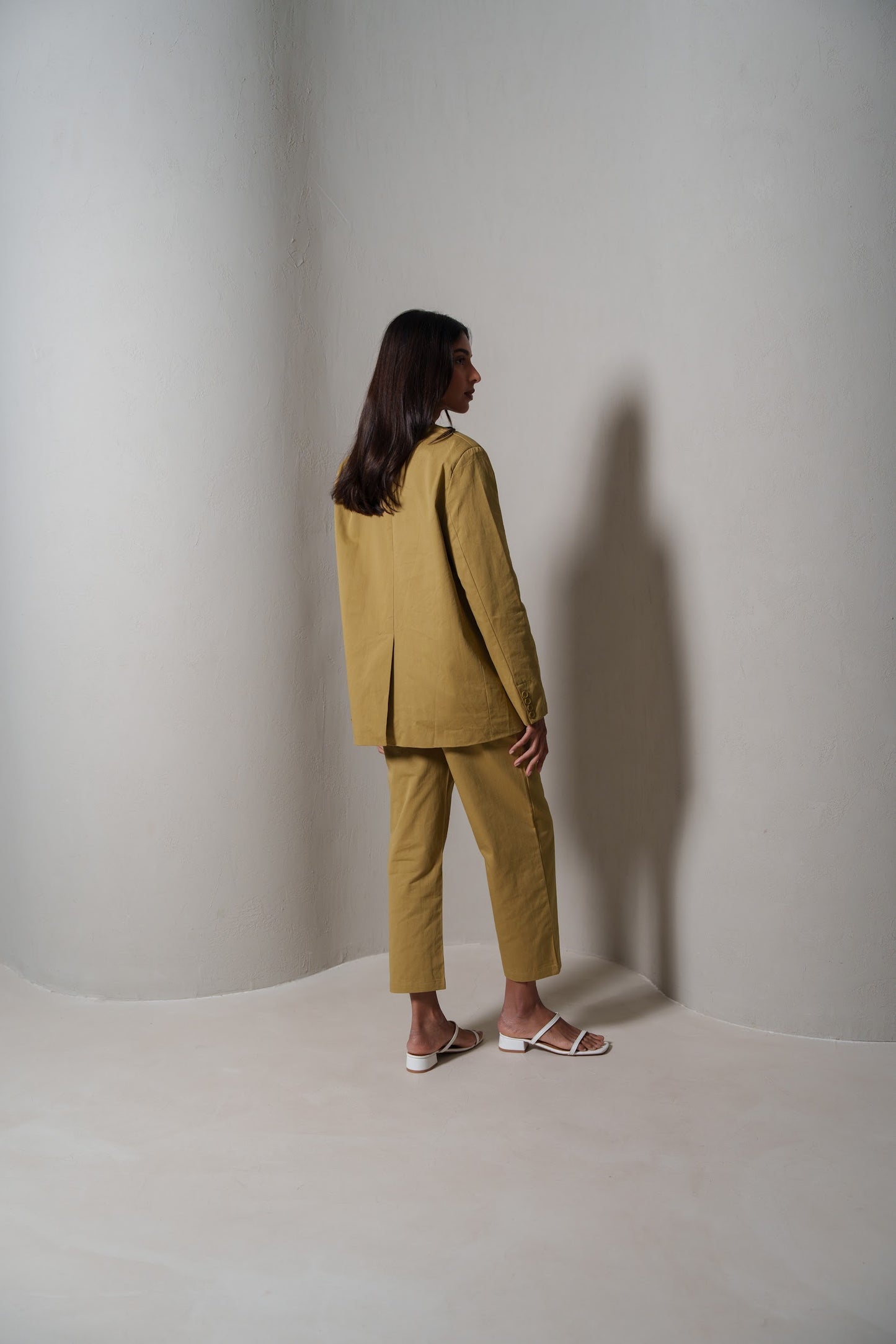 Modern Beige Suit Set
