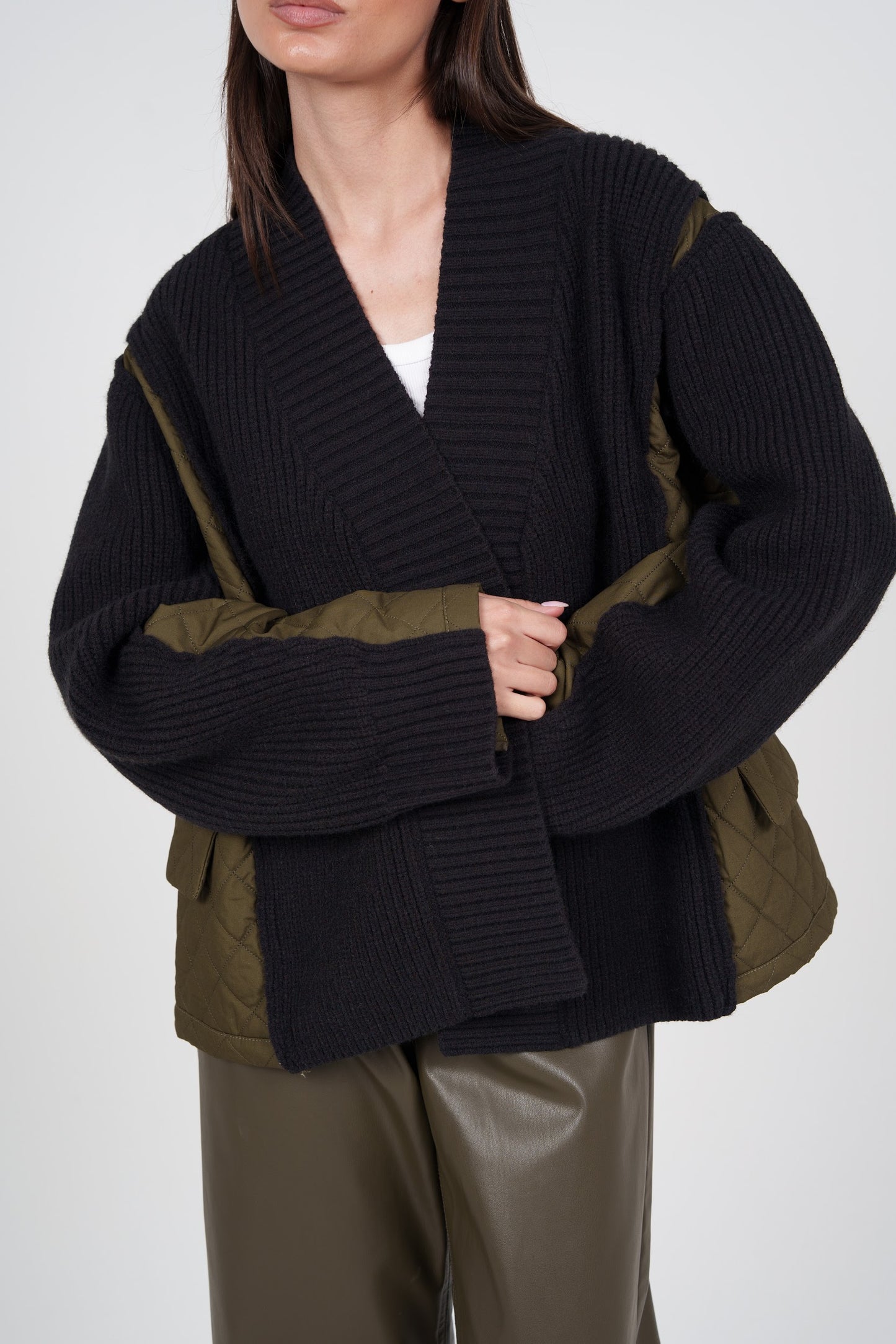 Knit X Quilt Jacket