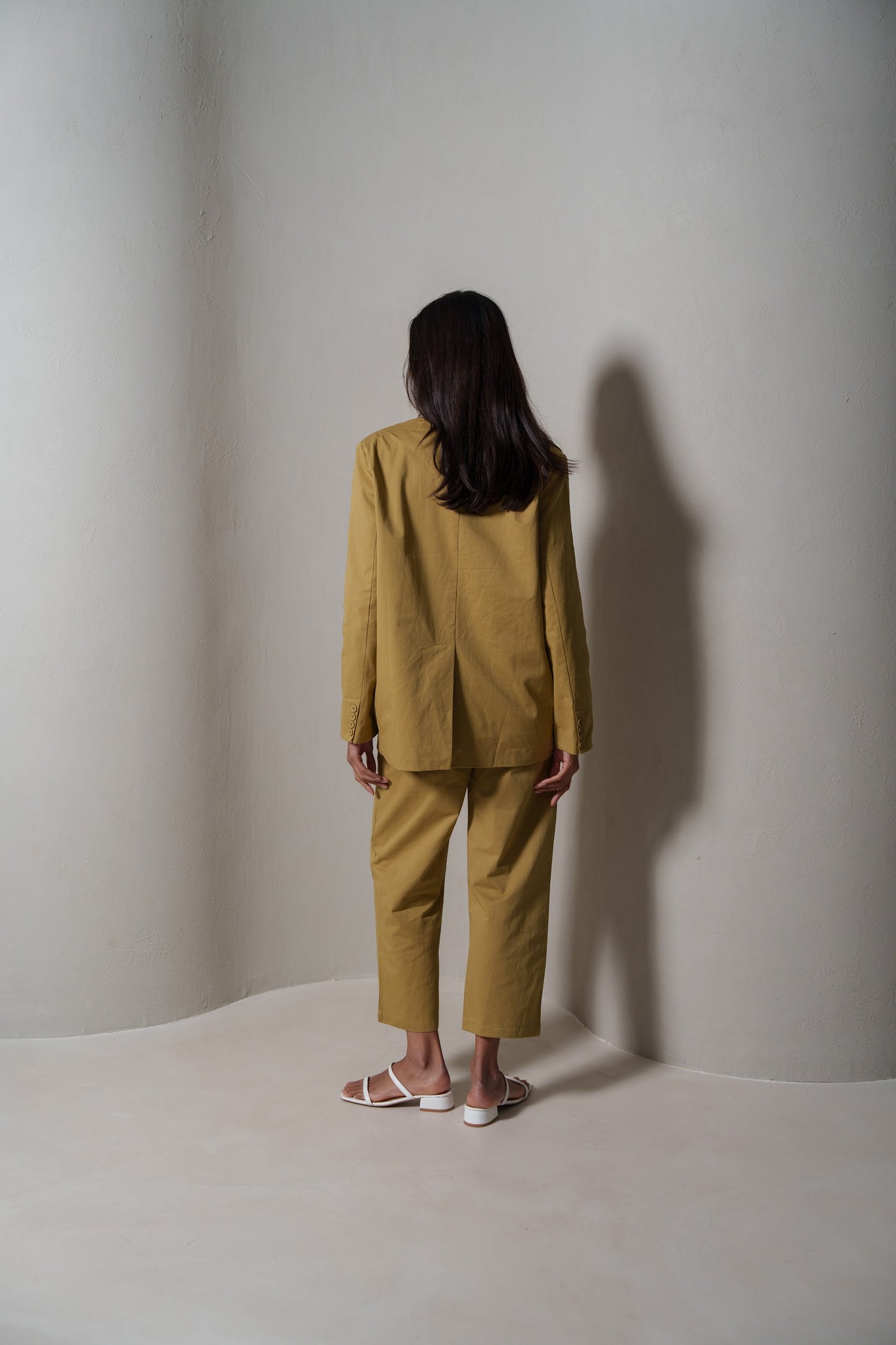 Modern Beige Suit Set
