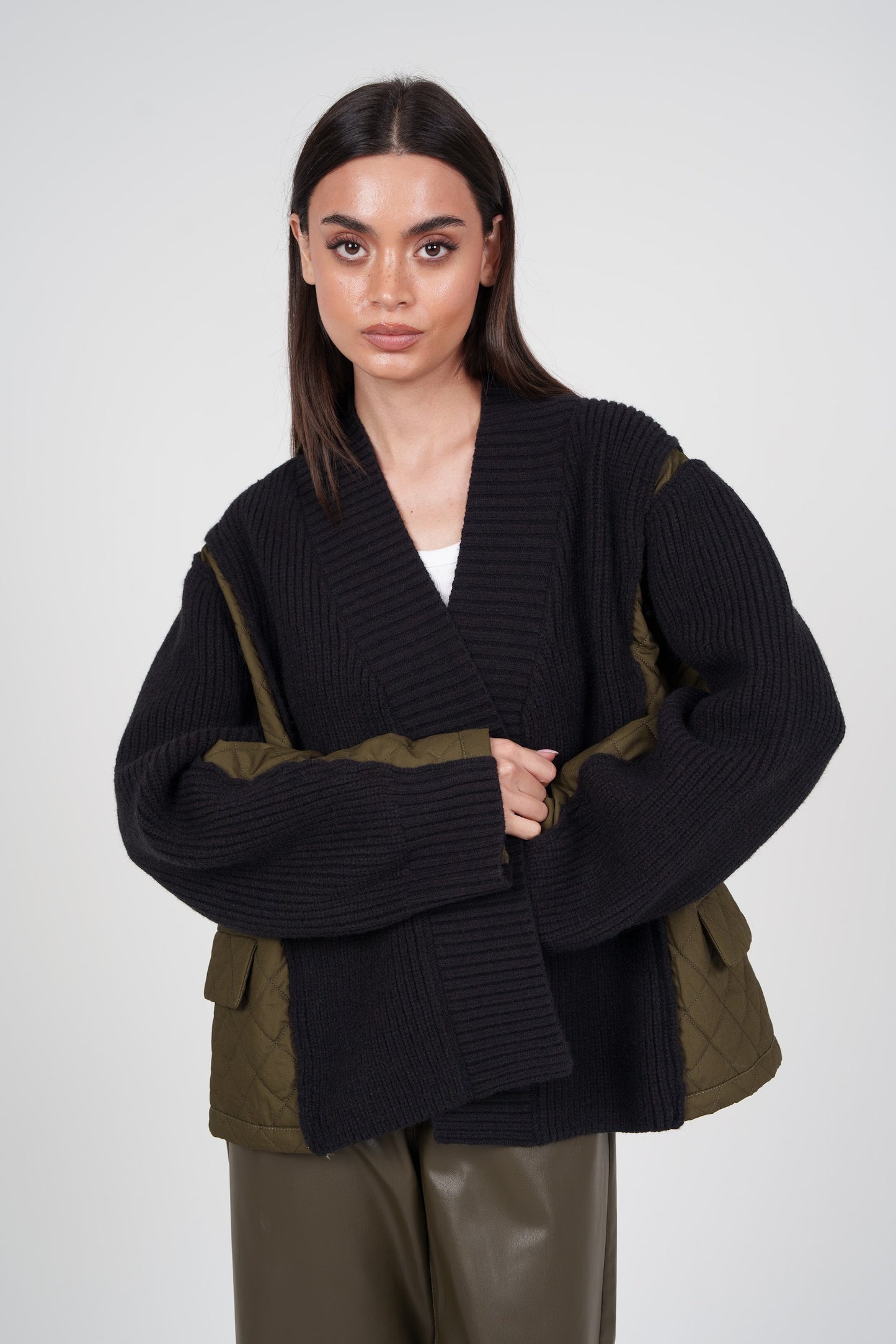 Knit X Quilt Jacket