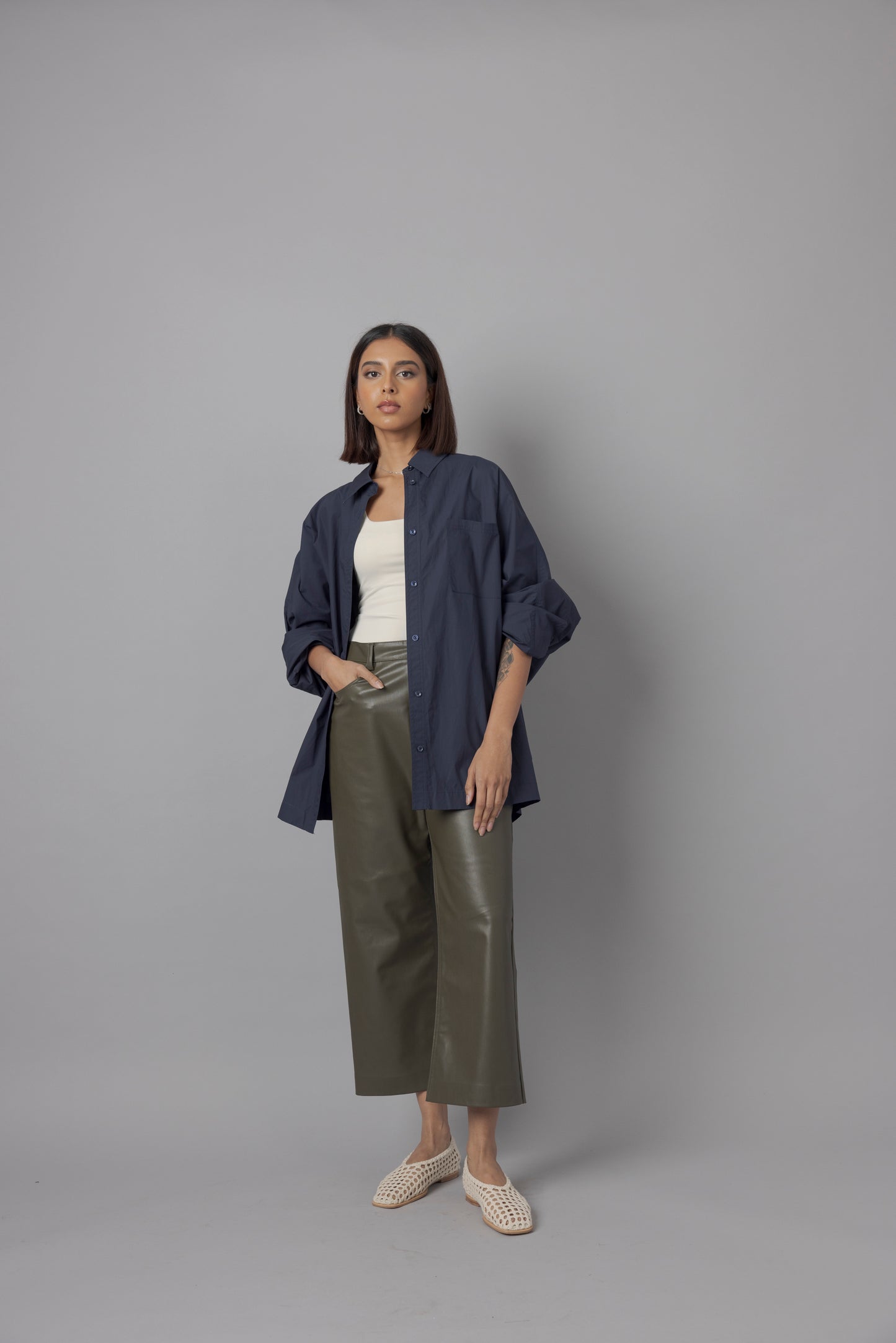 Dark Blue Shirt