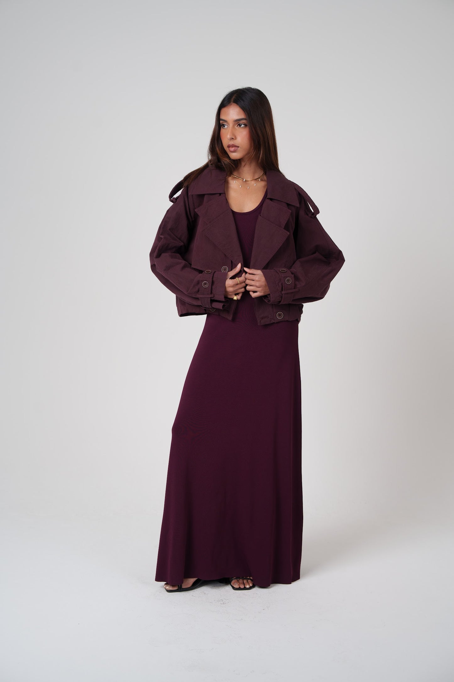 Short Trench in Wine