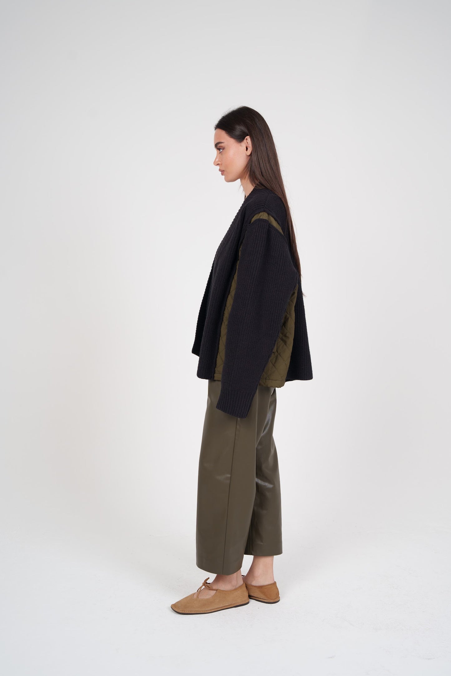 Knit X Quilt Jacket