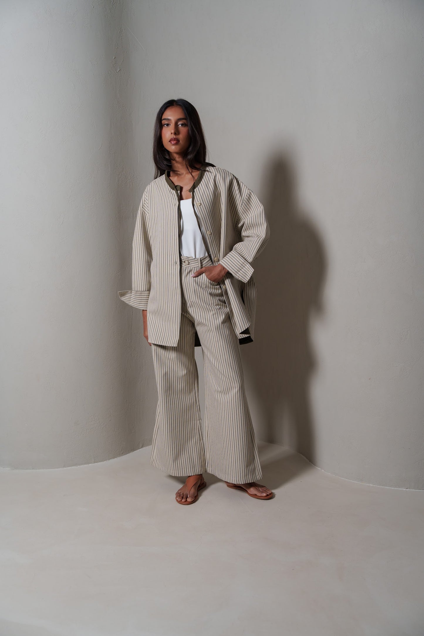 Striped Relaxed Set