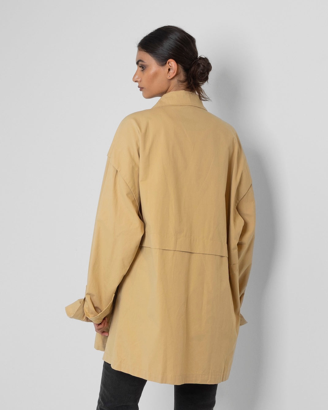Beige Cargo Shirt